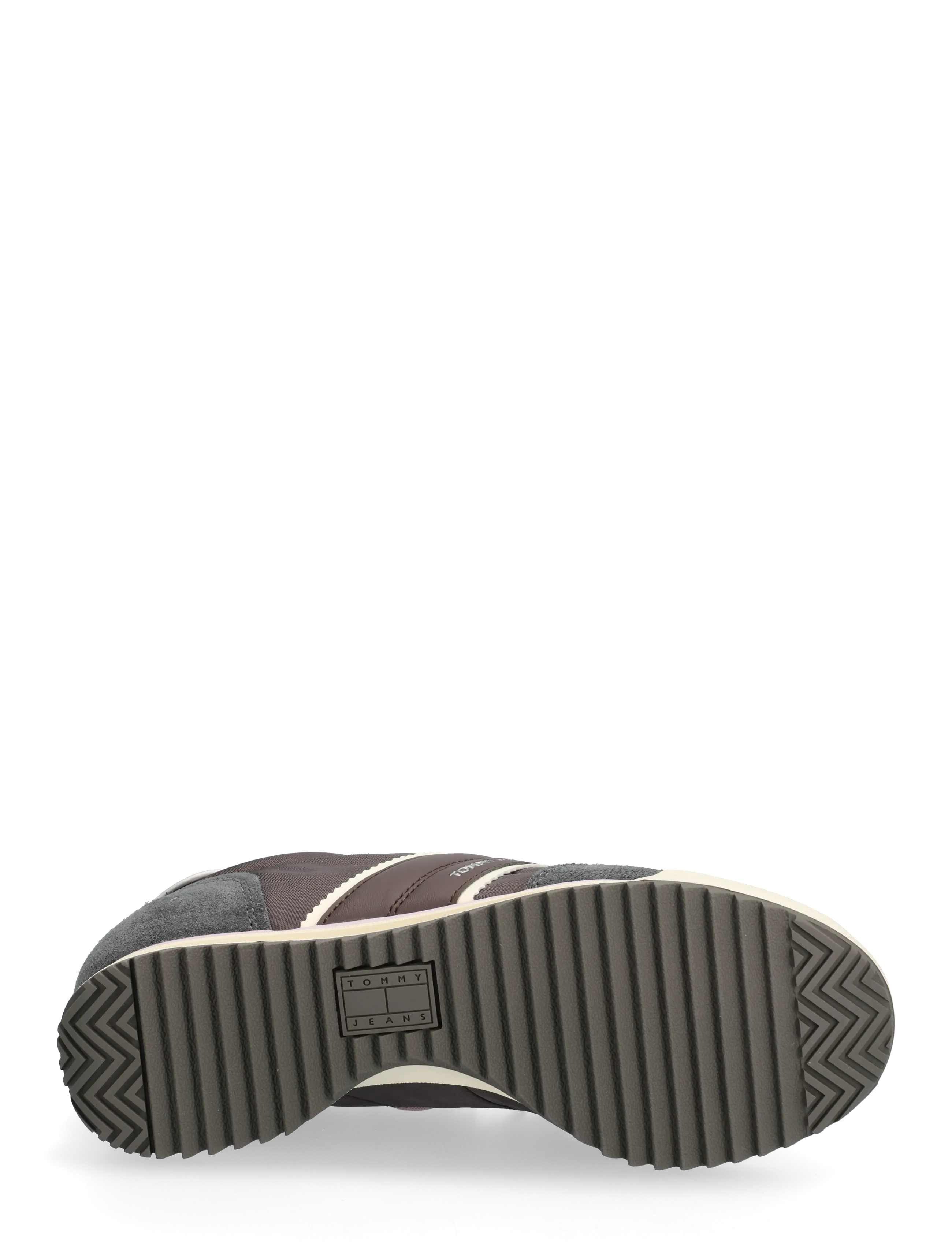 Tommy Hilfiger - TJW LOW PROFILE RUNNER - lágir strigaskór - black walnut - 4