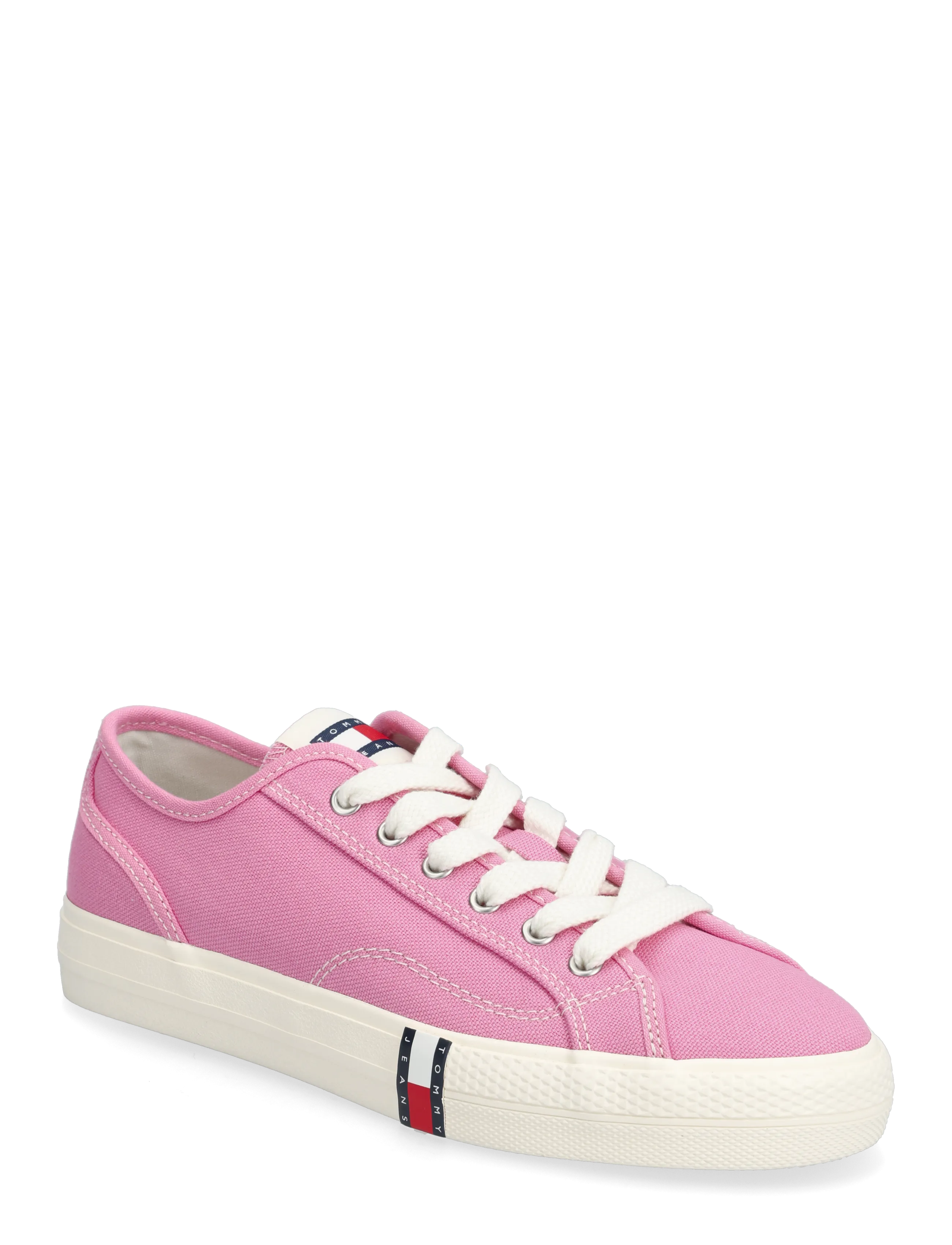 Tommy Hilfiger Archive Y2K, Kvinder, Lærredssneakers, Pink, Str: 39