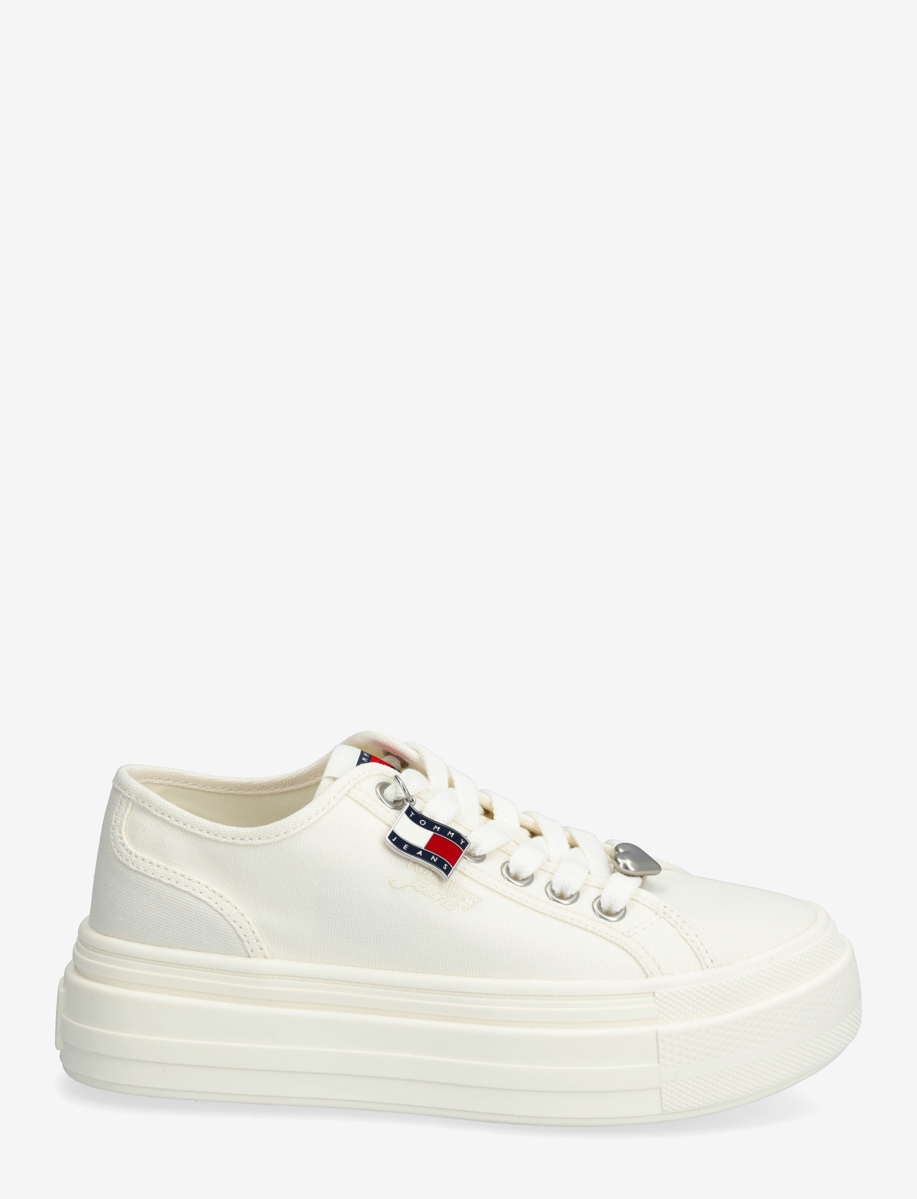 Tommy Hilfiger - TJW FLATFORM SNEAKER CHARMS - chunky sneakers - ecru - 1