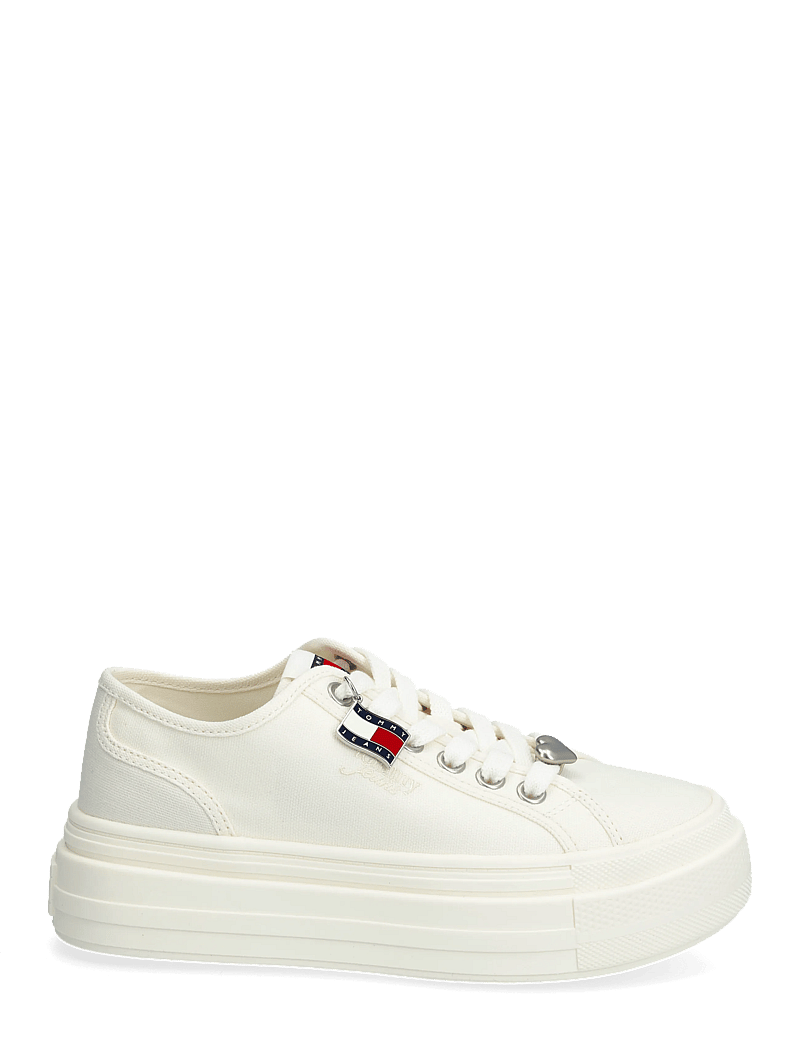 Tommy Hilfiger - TJW FLATFORM SNEAKER CHARMS - chunky sneakers - ecru - 1