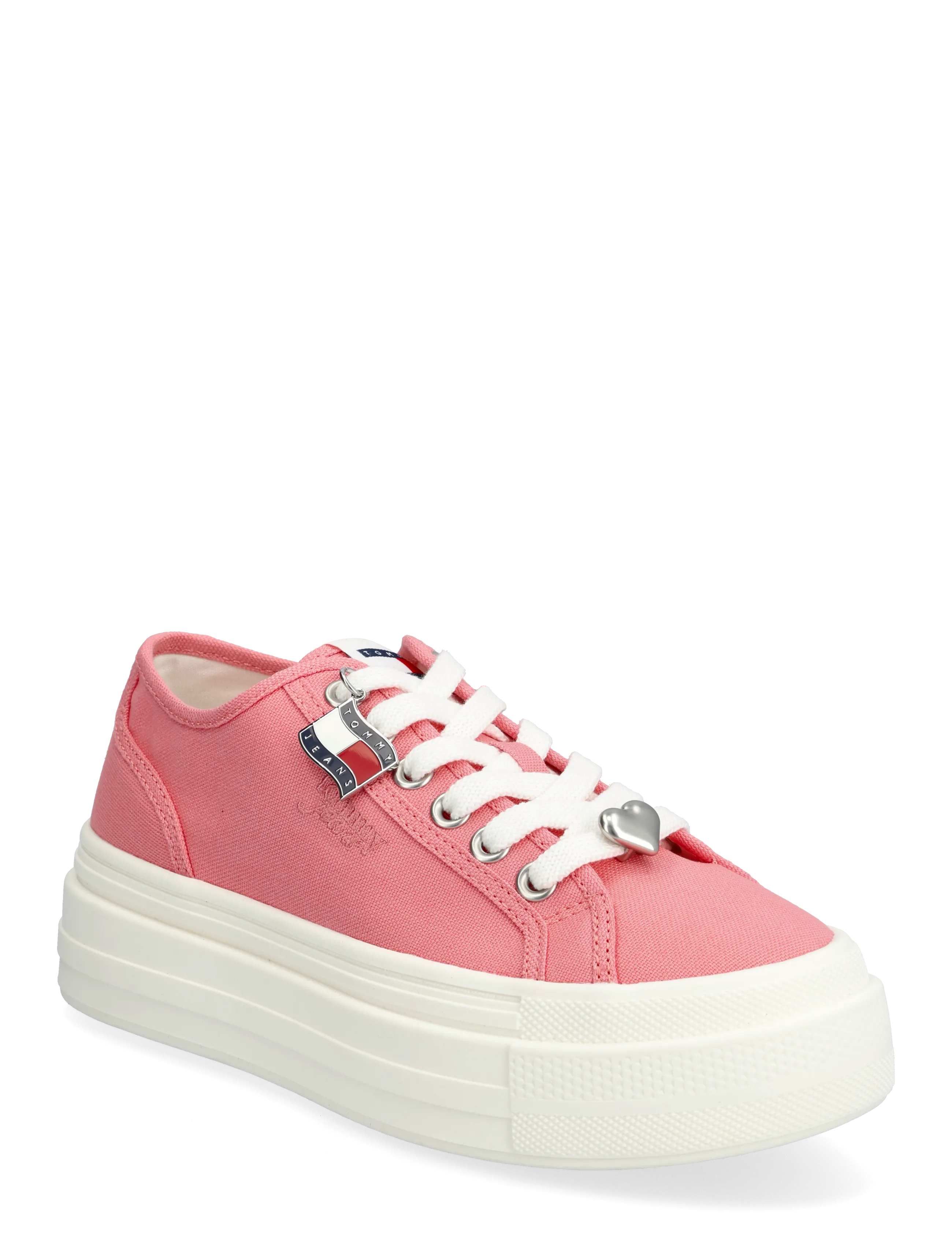 Tommy Hilfiger TJW FLATFORM SNEAKER CHARMS - Avalynė - ENCHANTED PINK / pink/rose