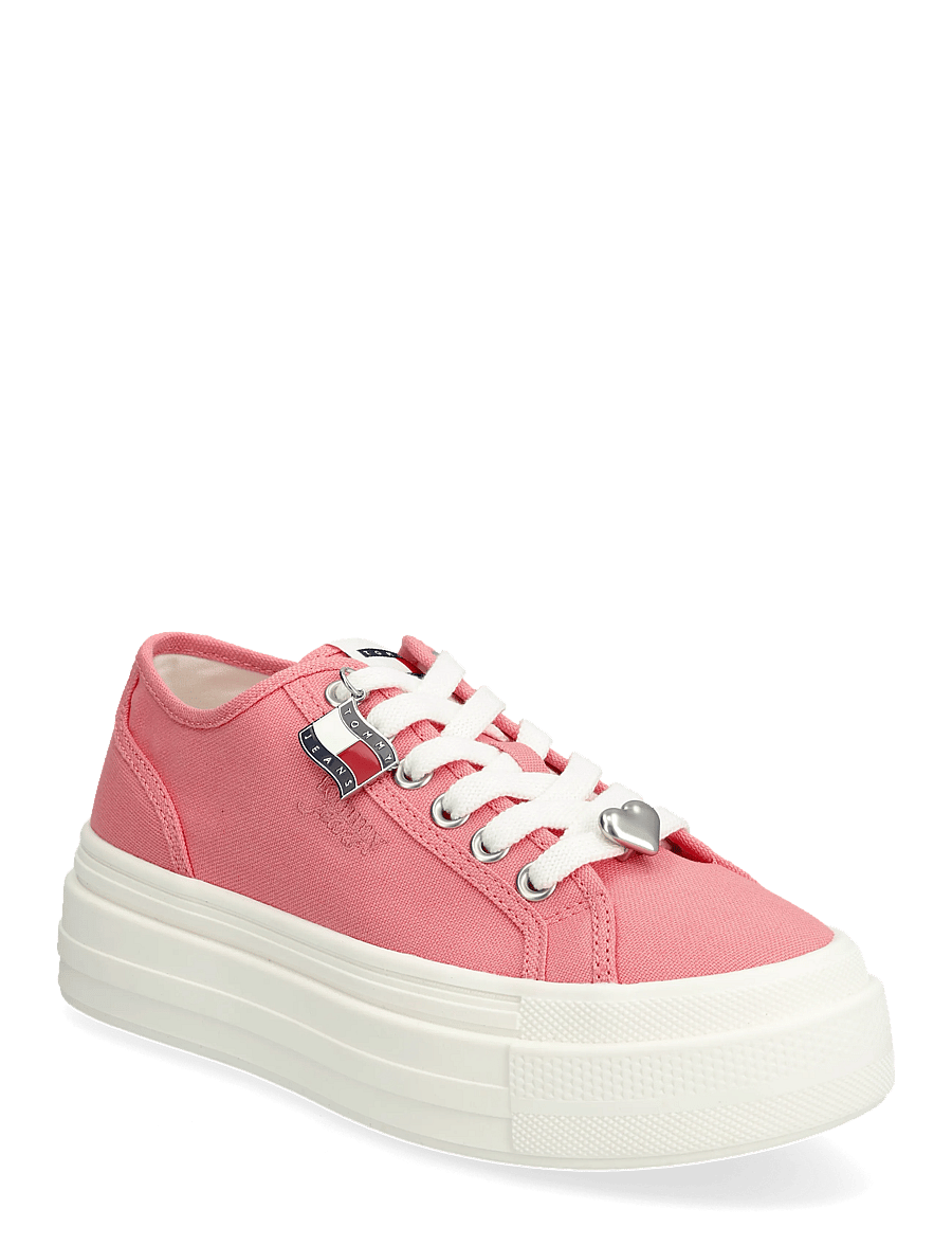 Tommy Hilfiger - TJW FLATFORM SNEAKER CHARMS - chunky sneaker - enchanted pink - 0