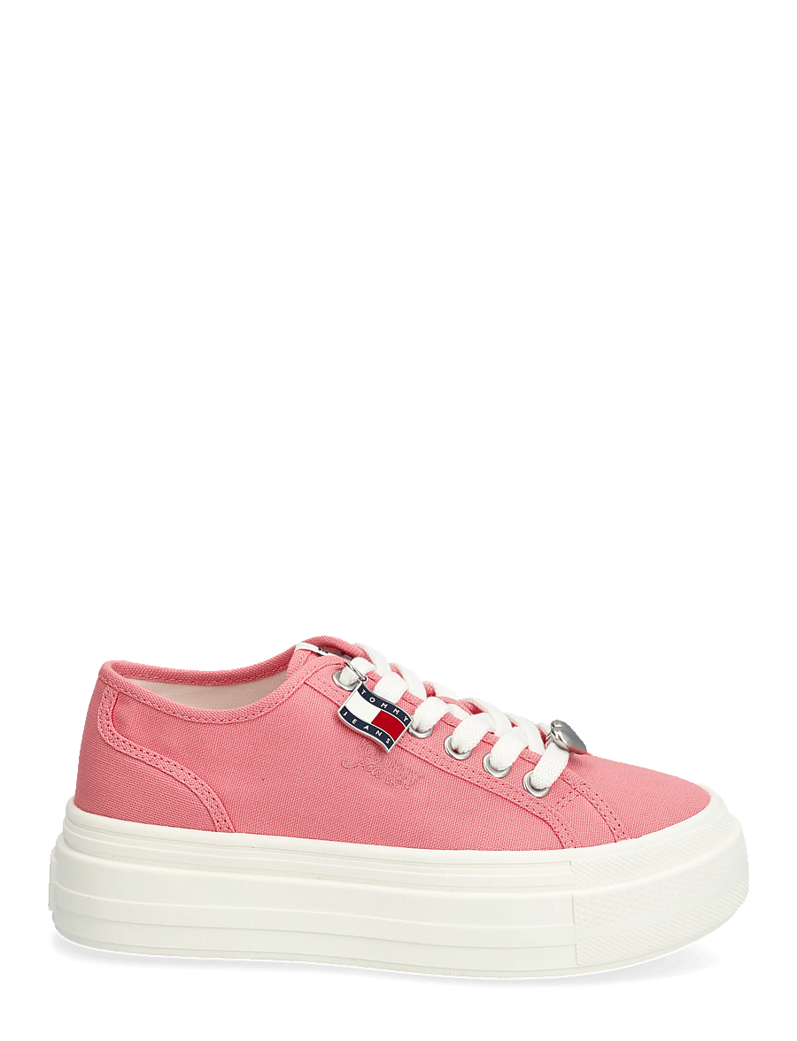Tommy Hilfiger - TJW FLATFORM SNEAKER CHARMS - chunky sneaker - enchanted pink - 1