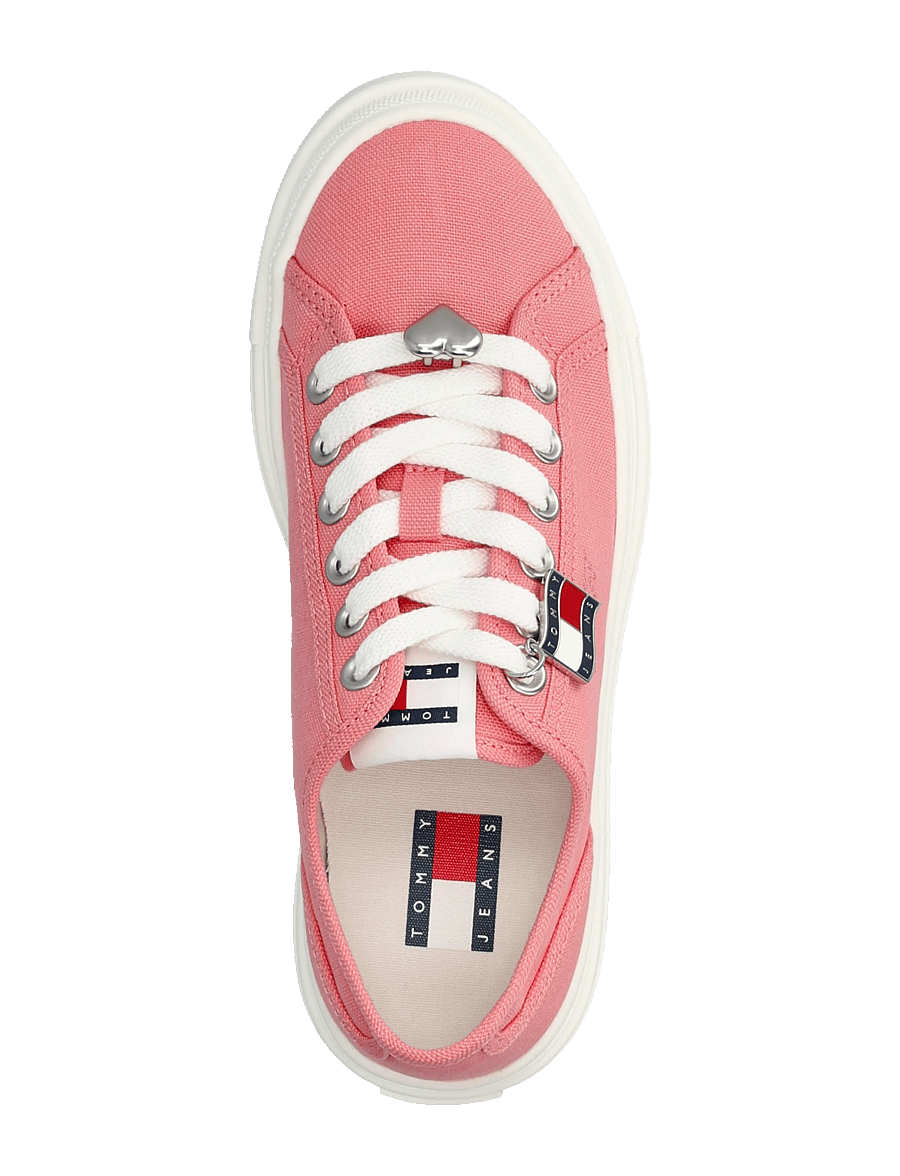 Tommy Hilfiger - TJW FLATFORM SNEAKER CHARMS - chunky sneaker - enchanted pink - 3