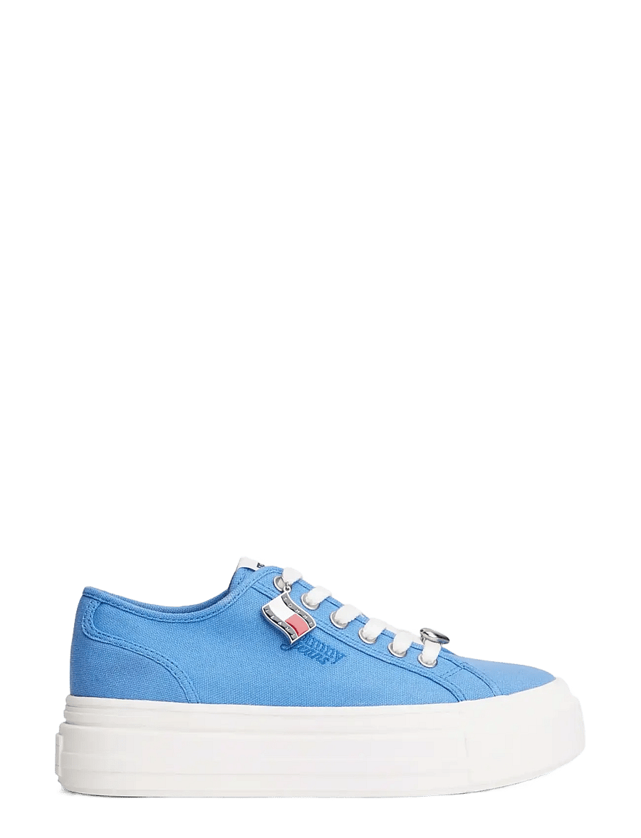 Tommy Hilfiger - TJW FLATFORM SNEAKER CHARMS - chunky sneaker - sphere blue - 5