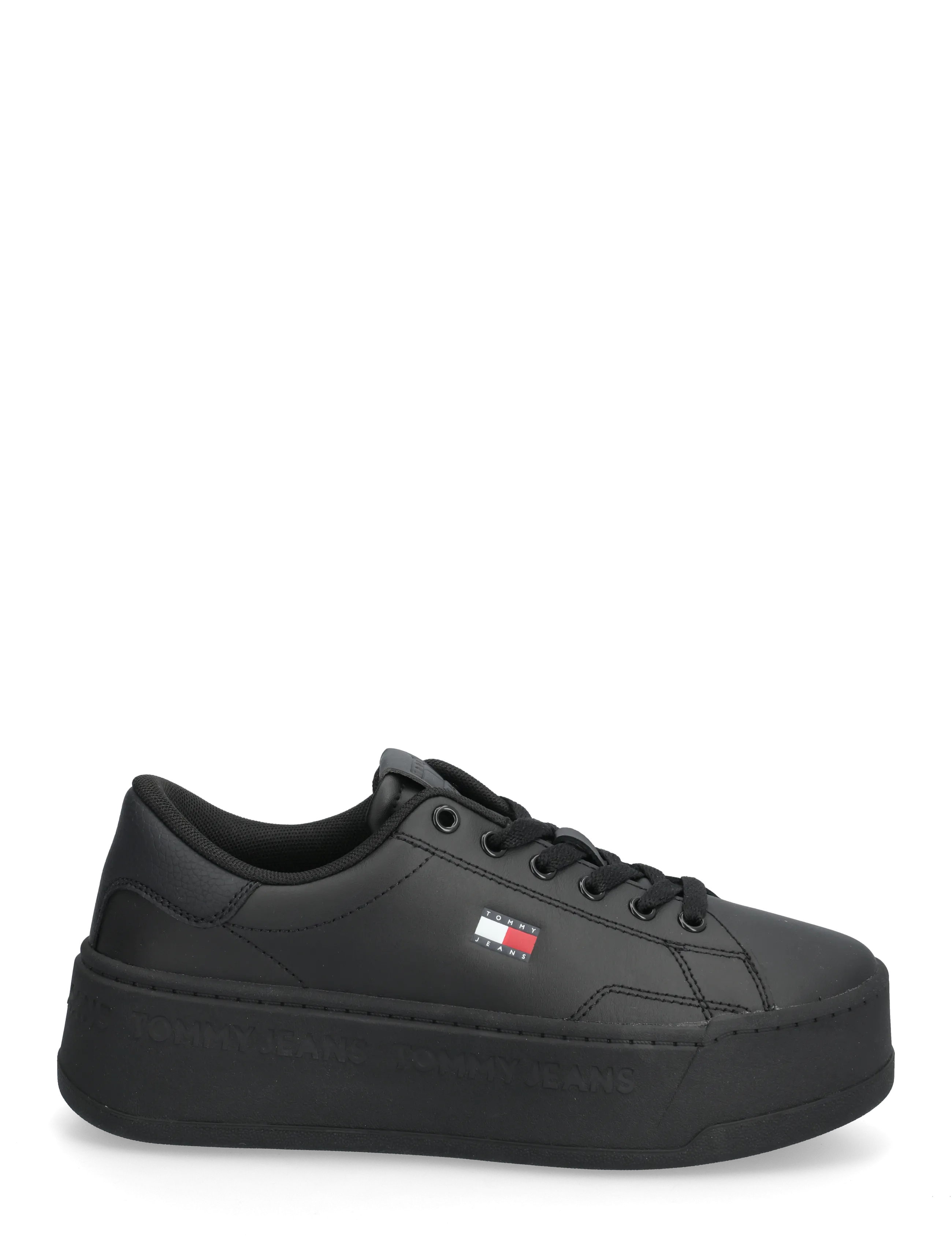 Tommy Hilfiger - PLATFORM LOGO SNEAKER - confirmation - black - 1