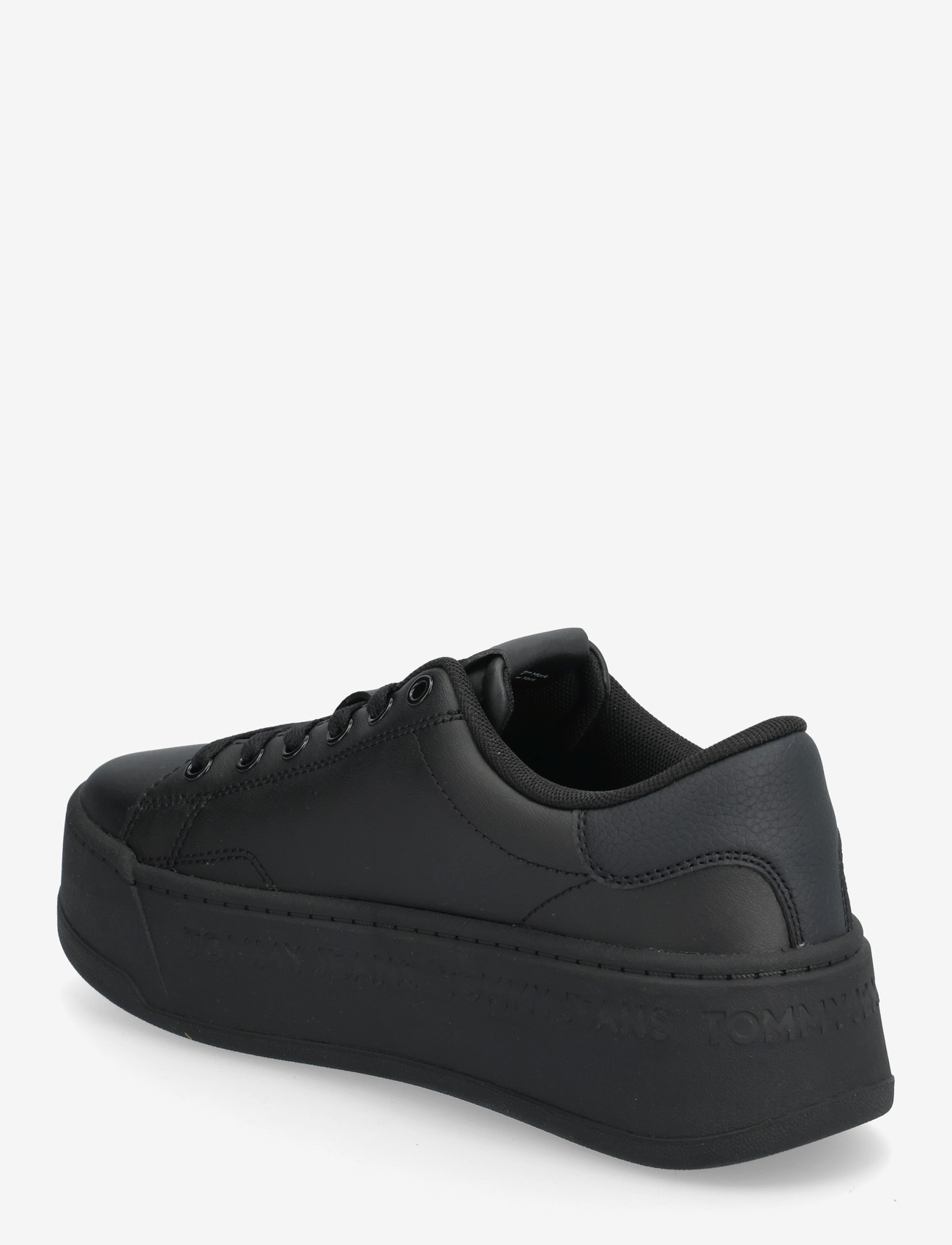 Tommy Hilfiger - PLATFORM LOGO SNEAKER - konfirmationstøj - black - 2