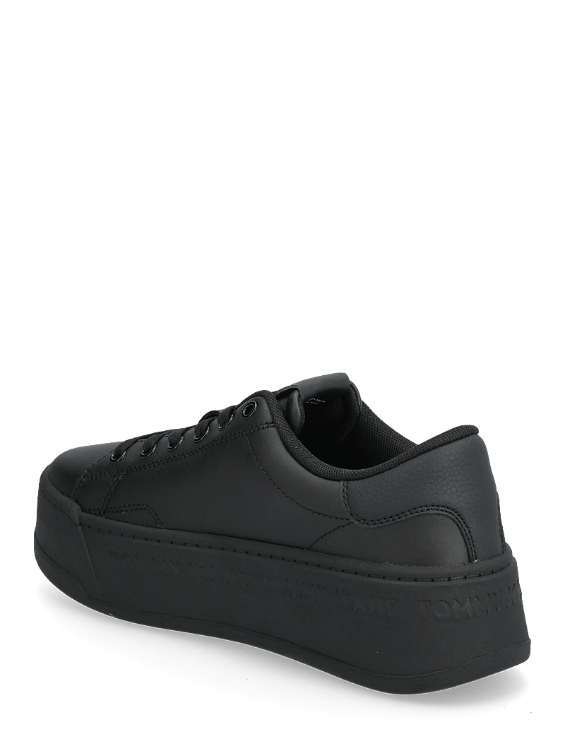 Tommy Hilfiger - PLATFORM LOGO SNEAKER - konfirmationstøj - black - 2