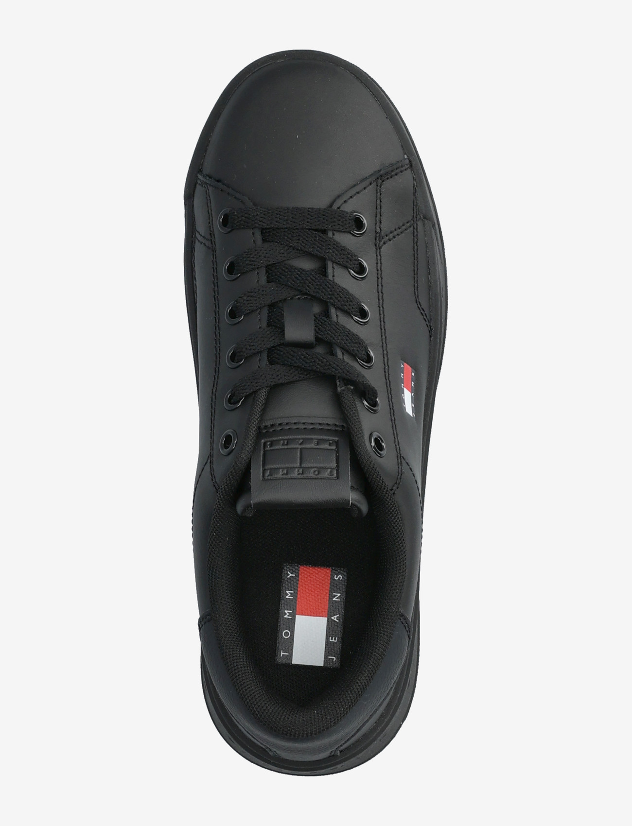 Tommy Hilfiger - PLATFORM LOGO SNEAKER - konfirmationstøj - black - 3