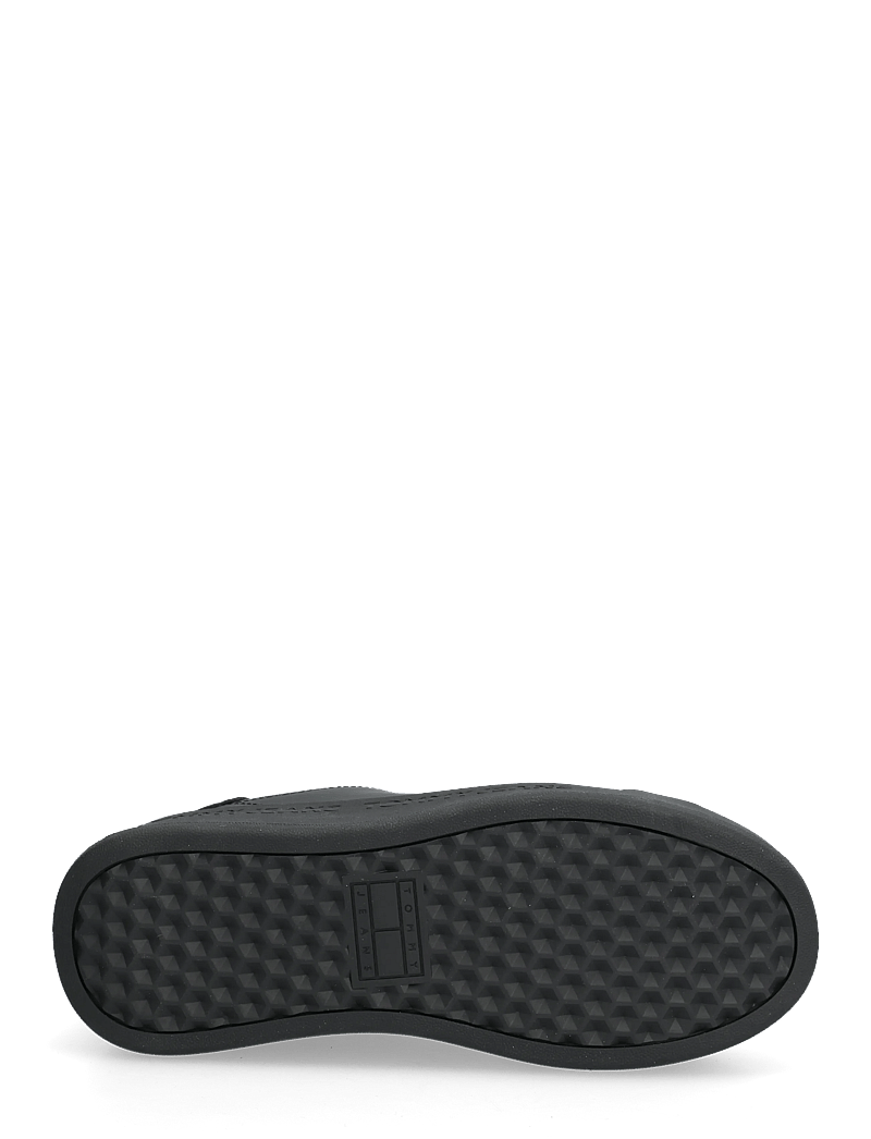 Tommy Hilfiger - PLATFORM LOGO SNEAKER - konfirmationstøj - black - 4