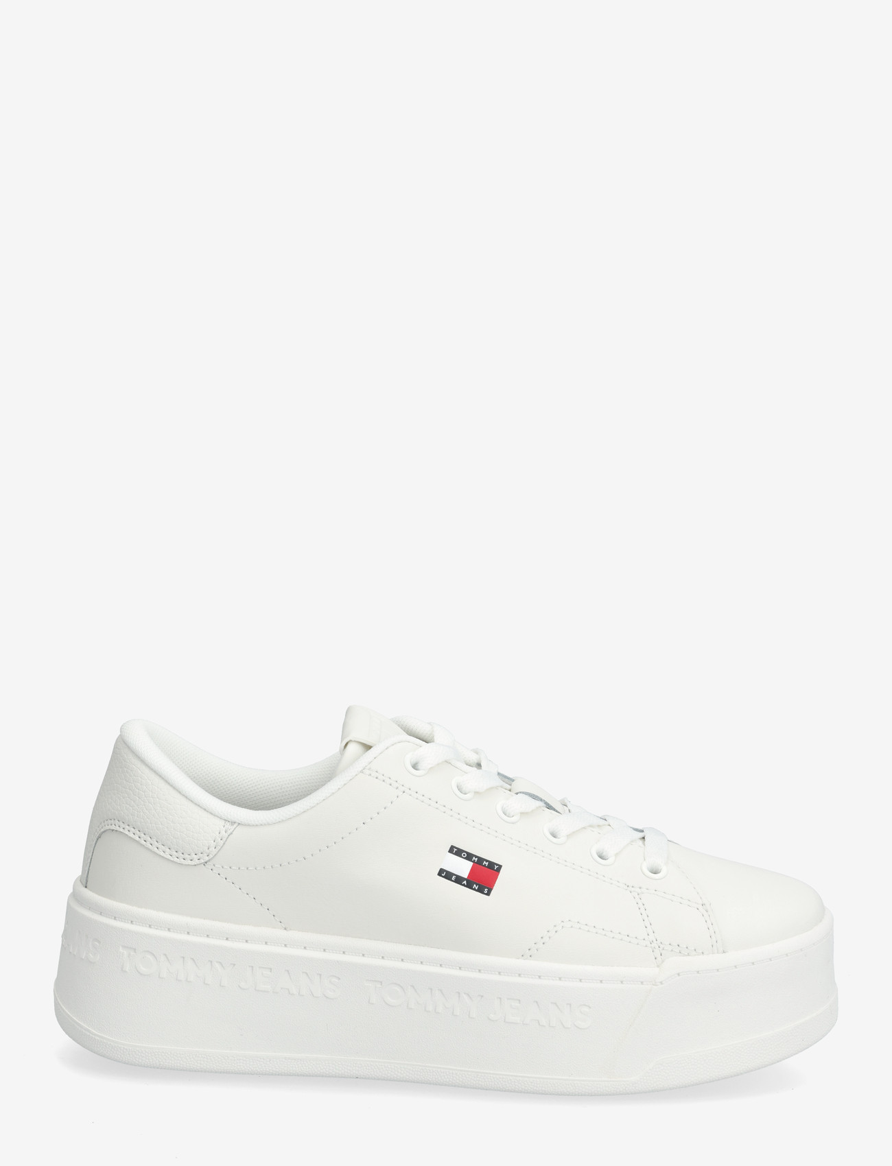 Tommy Hilfiger - PLATFORM LOGO SNEAKER - konfirmatsioon - ecru - 1