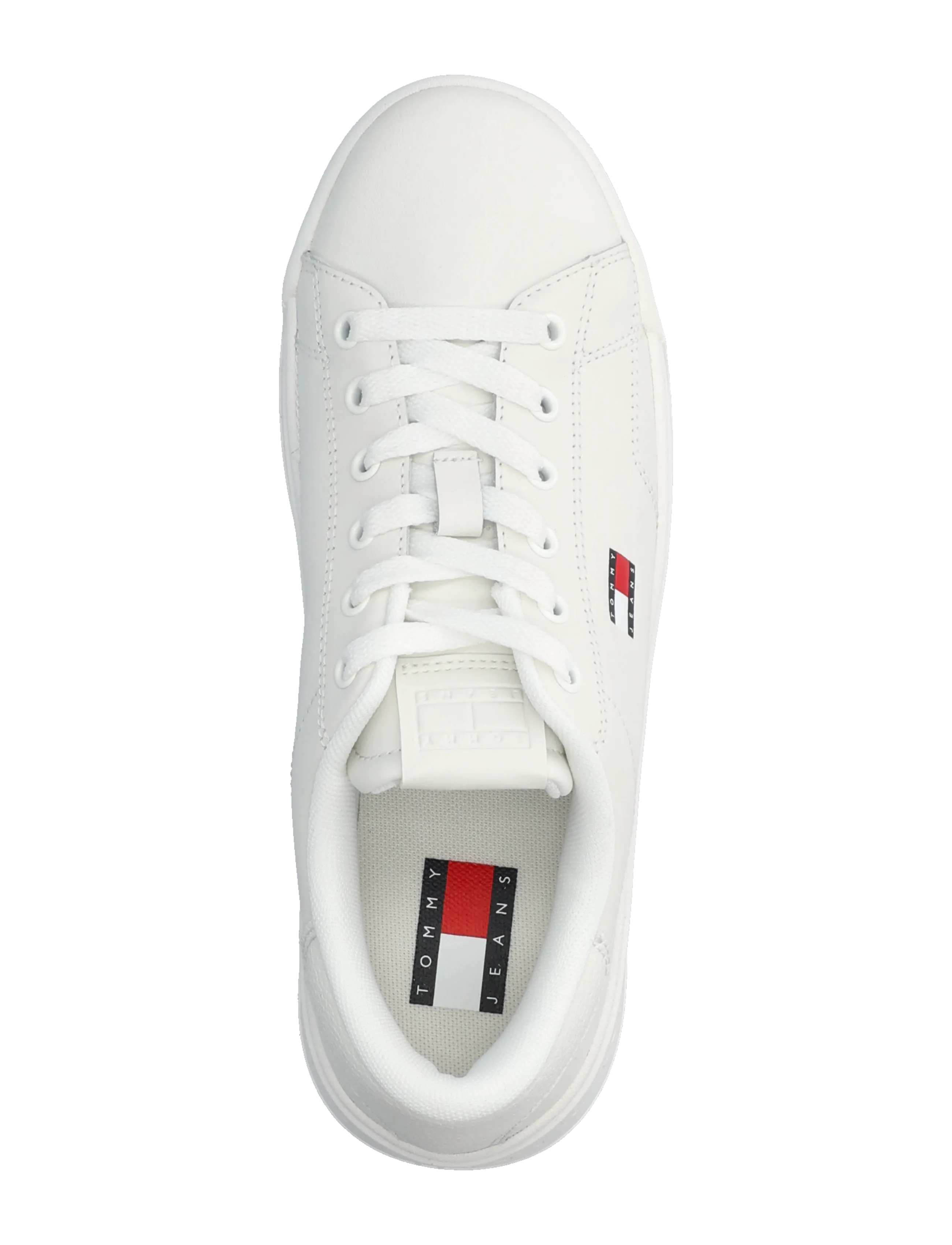 Tommy Hilfiger - PLATFORM LOGO SNEAKER - konfirmation - ecru - 3