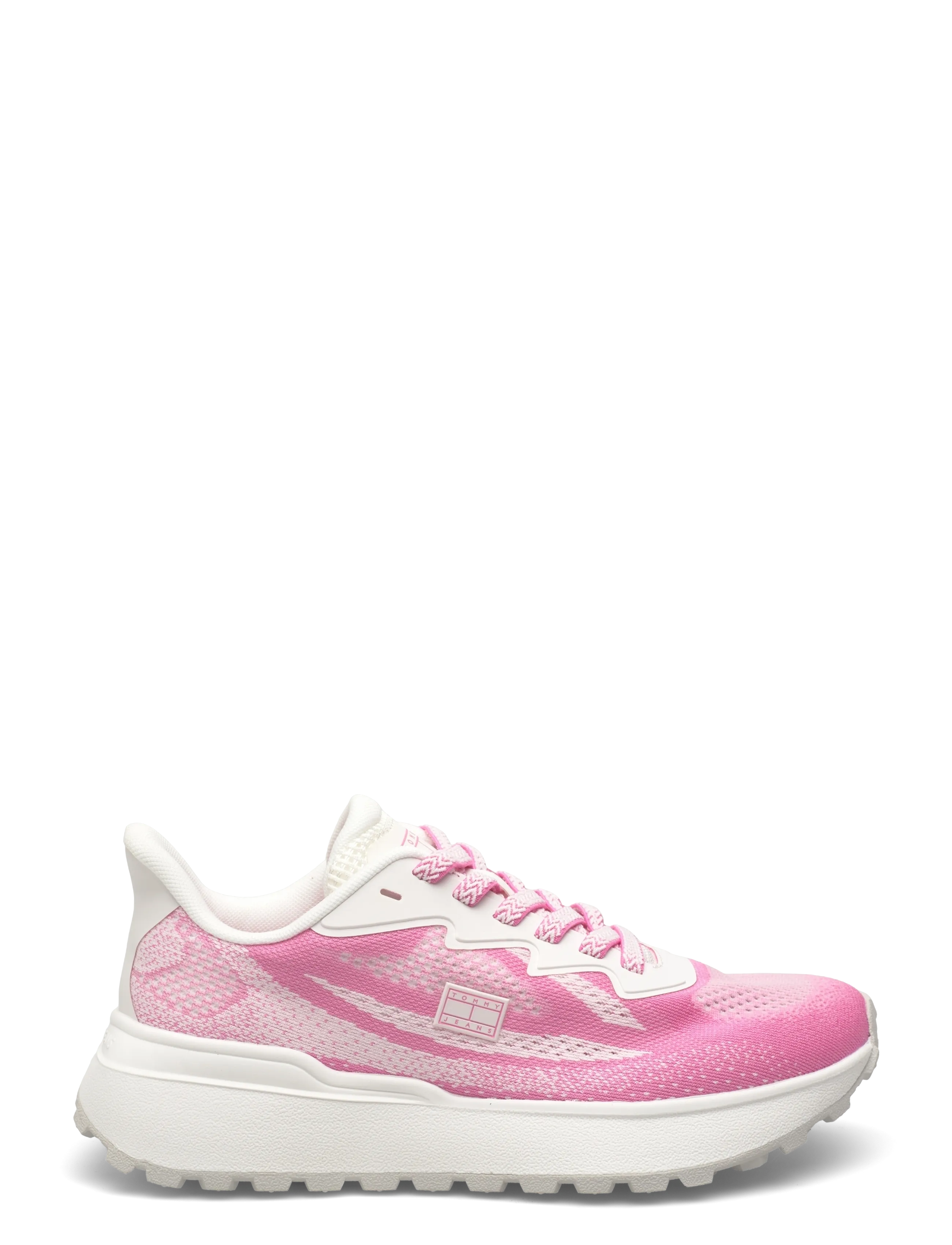 Tommy Hilfiger - TJW SPORTY KNIT RUNNER - lave sneakers - ecru synthetic blush - 1