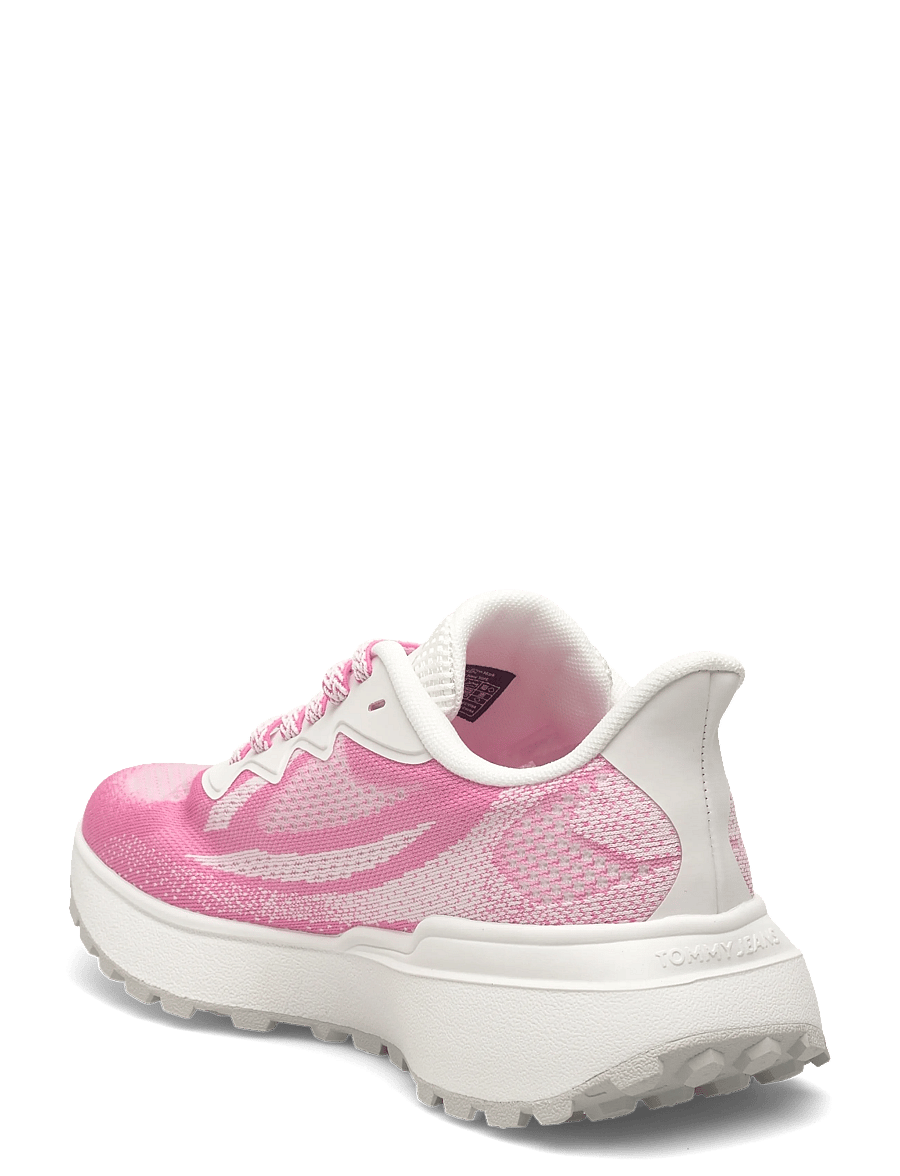 Tommy Hilfiger - TJW SPORTY KNIT RUNNER - niedrige sneaker - ecru synthetic blush - 2