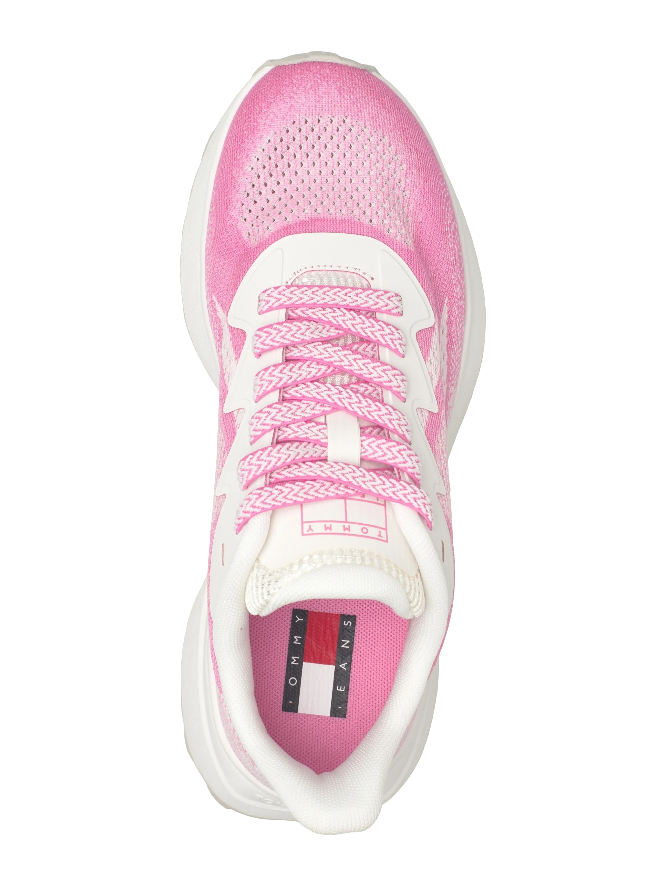 Tommy Hilfiger - TJW SPORTY KNIT RUNNER - lave sneakers - ecru synthetic blush - 3