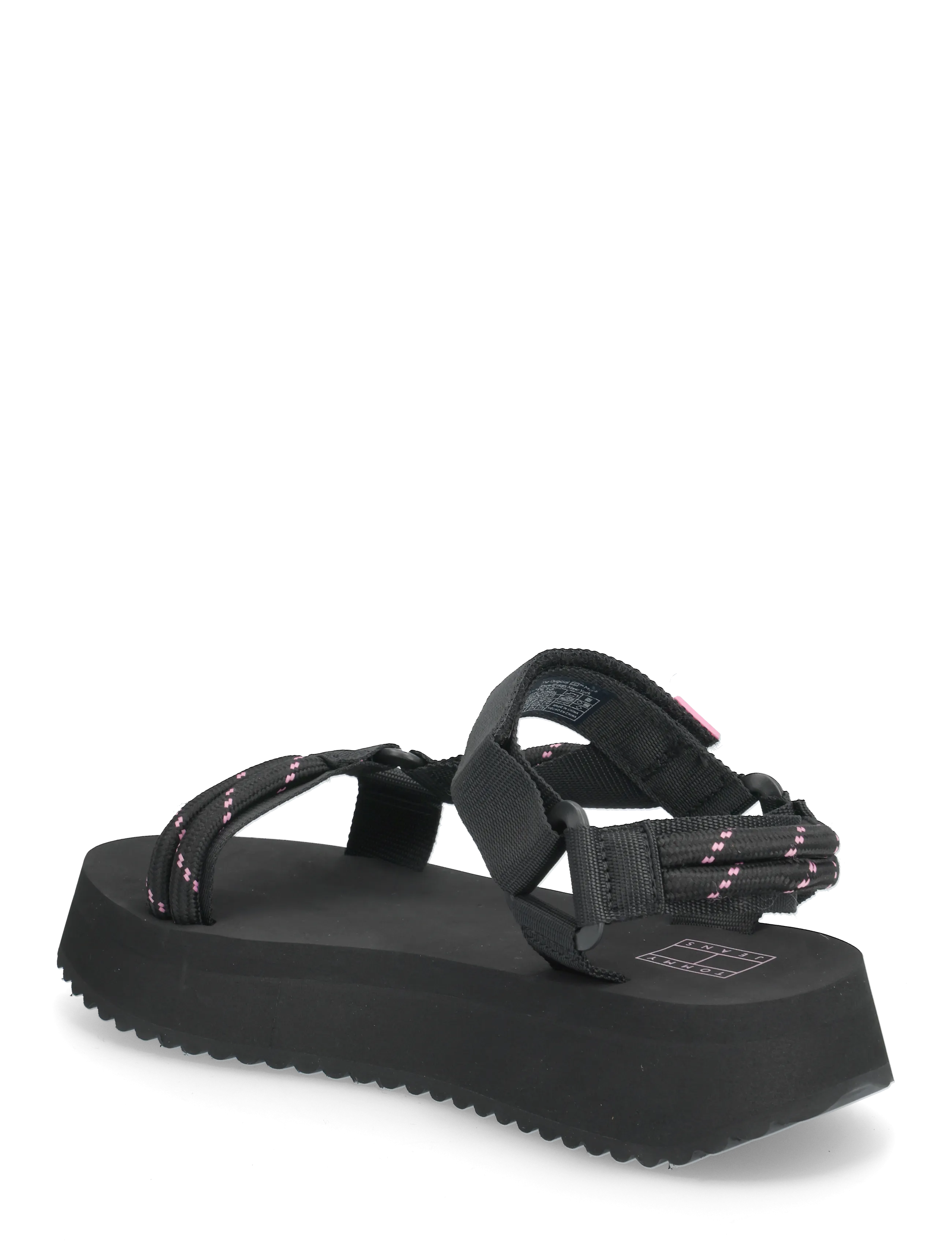 Tommy Hilfiger - TJW EVA ROPE SANDAL - plateau-sandalen - black - 2