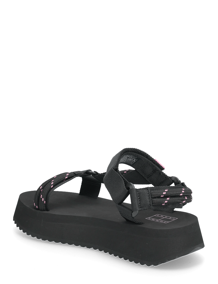 Tommy Hilfiger - TJW EVA ROPE SANDAL - platformsandaler - black - 2