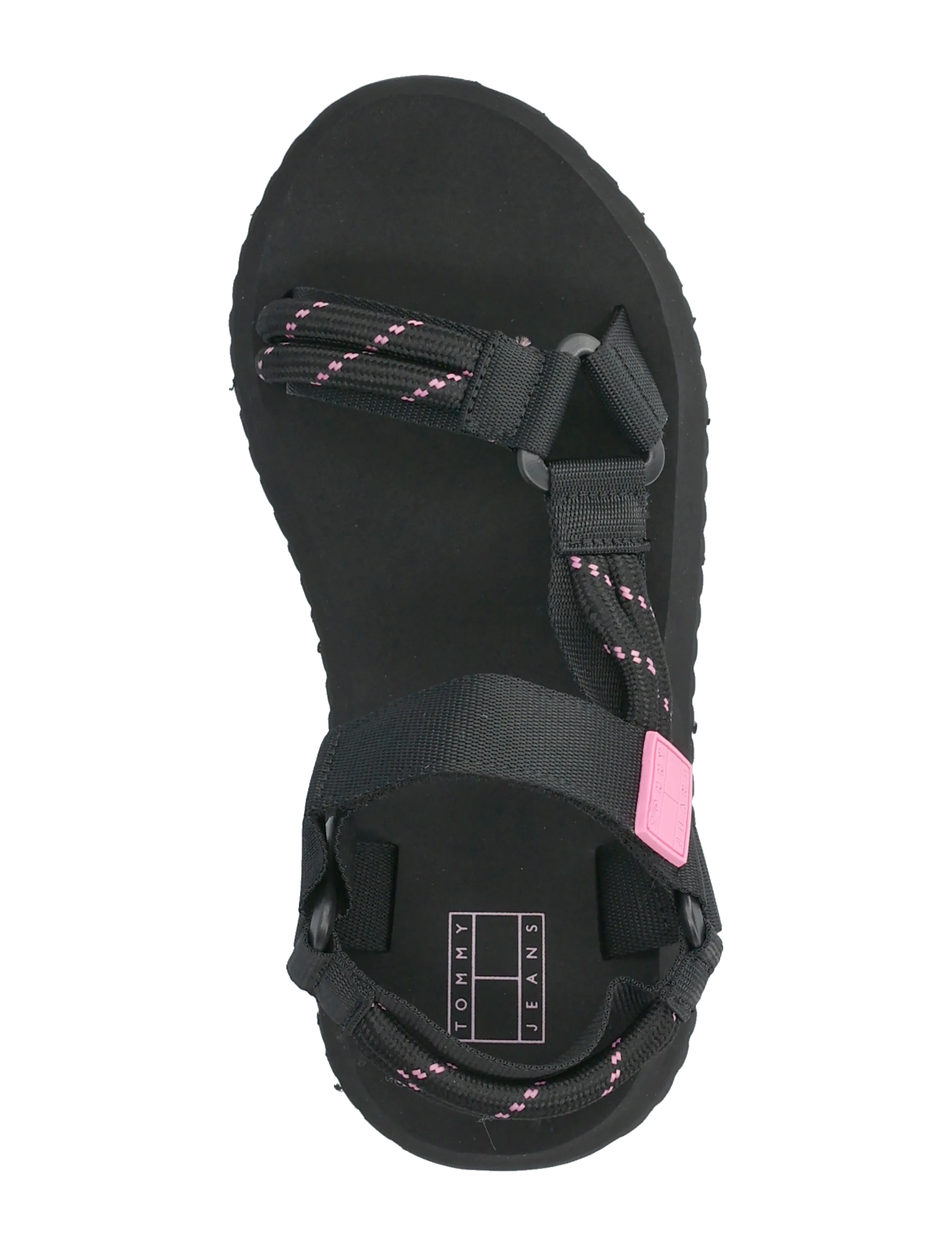 Tommy Hilfiger - TJW EVA ROPE SANDAL - plateau-sandalen - black - 3