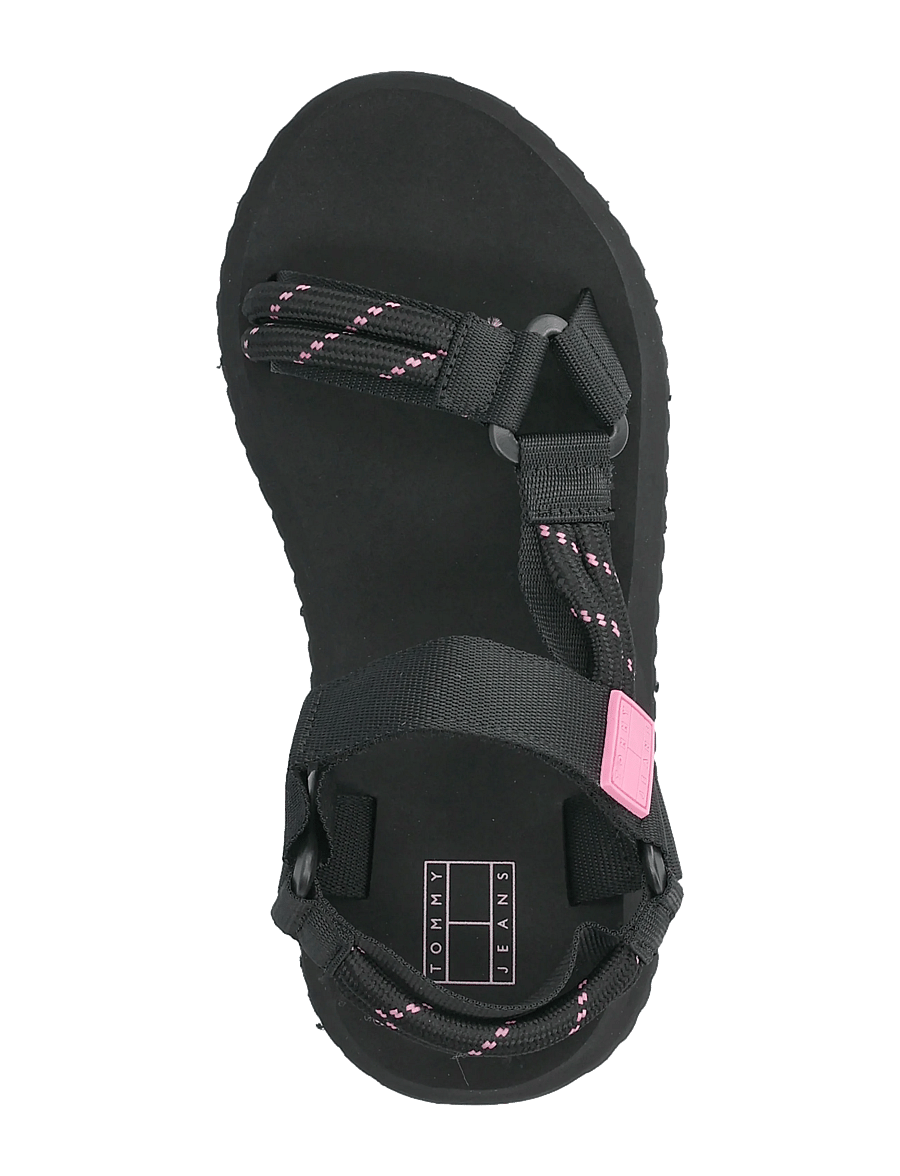 Tommy Hilfiger - TJW EVA ROPE SANDAL - platformsandaler - black - 3