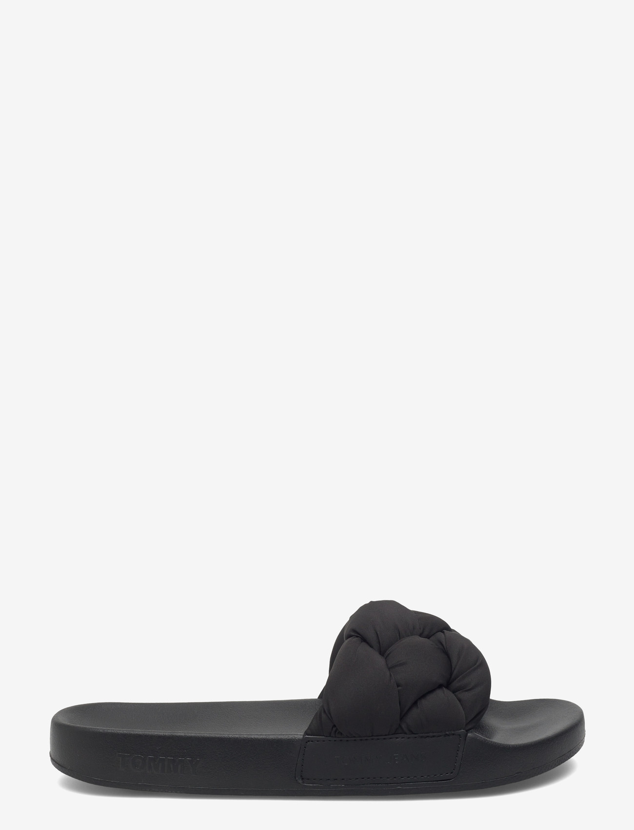 Tommy Hilfiger - TJW BRAIDED SLIDES - flade mules - black - 1