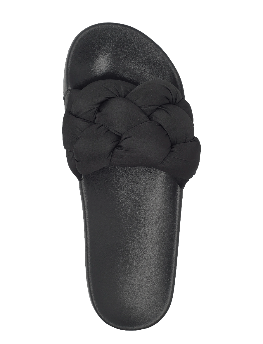 Tommy Hilfiger - TJW BRAIDED SLIDES - basseiniplätud - black - 3