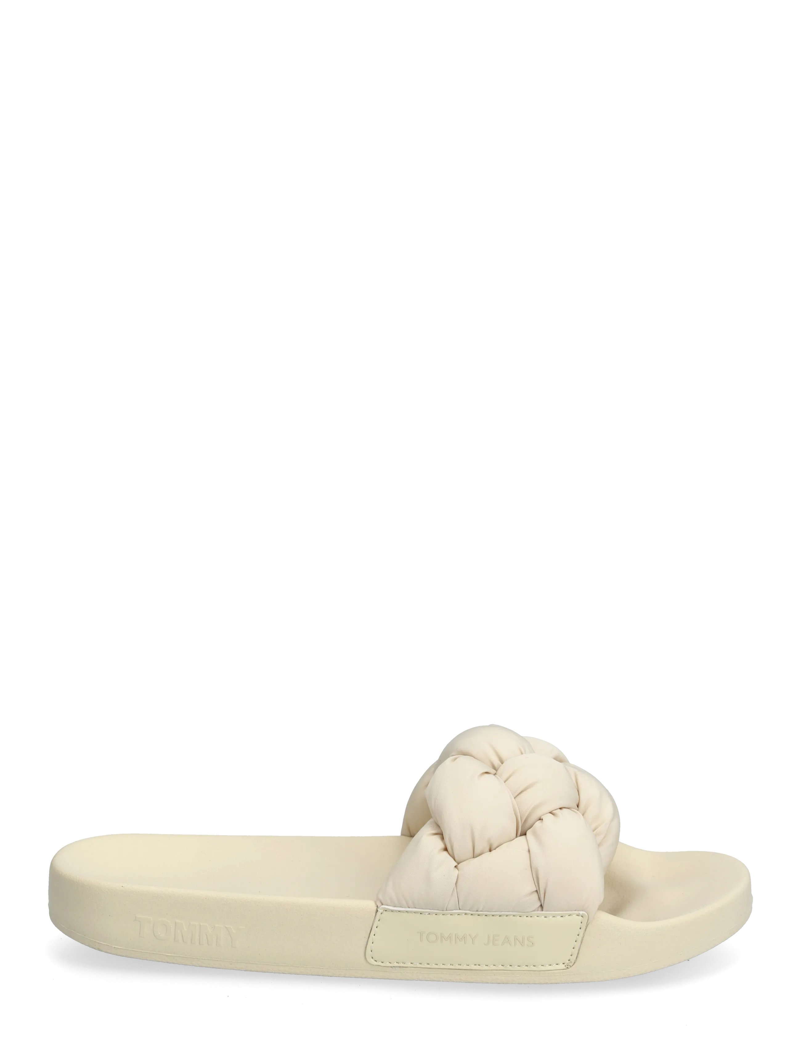 Tommy Hilfiger - TJW BRAIDED SLIDES - flade mules - newsprint - 1