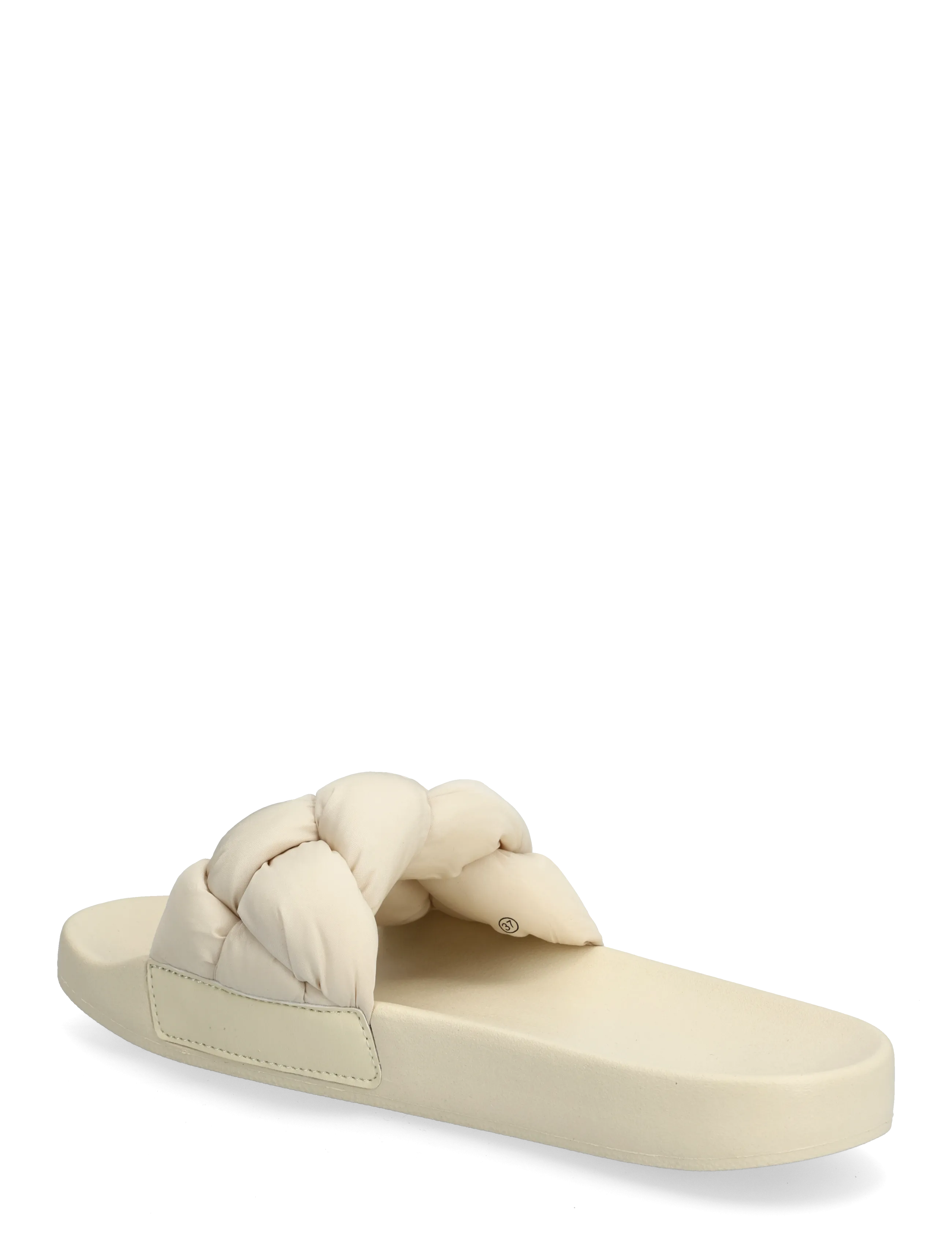 Tommy Hilfiger - TJW BRAIDED SLIDES - flade mules - newsprint - 2