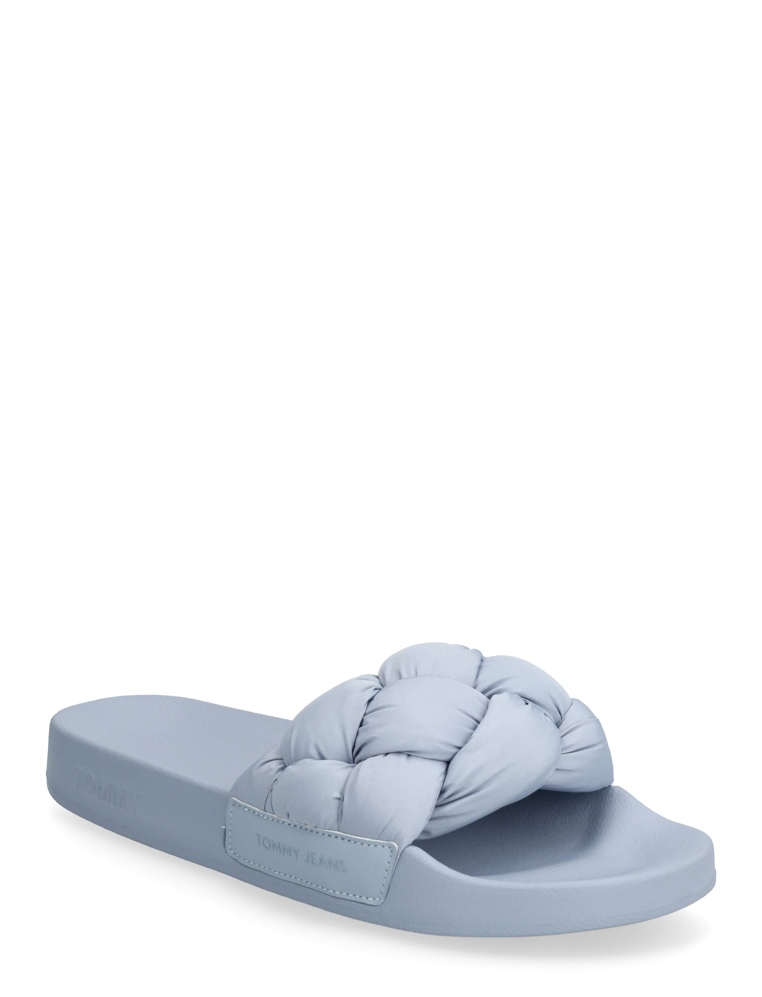 Tommy Hilfiger TJW BRAIDED SLIDES - Basseiniplätud - SOARING SKIES / blue