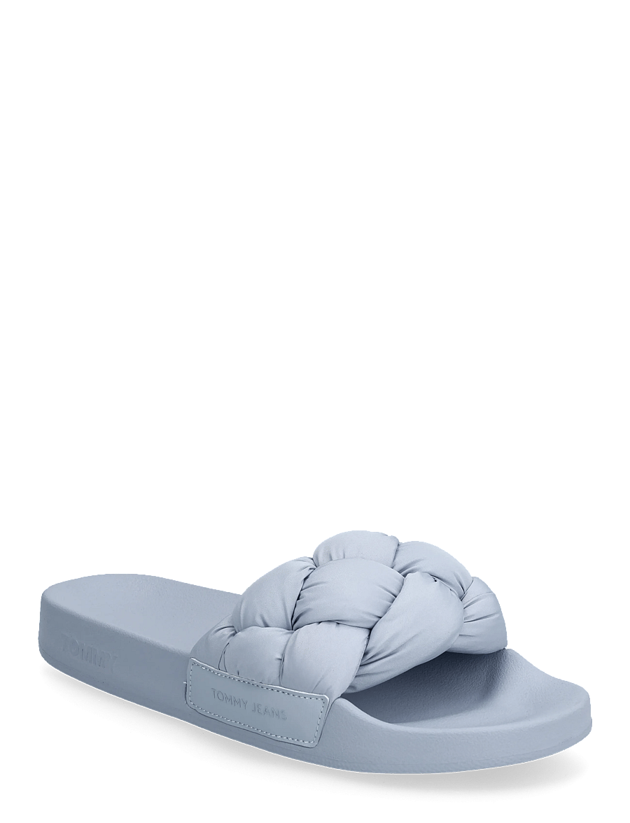 Tommy Hilfiger - TJW BRAIDED SLIDES - badtofflor - soaring skies - 0