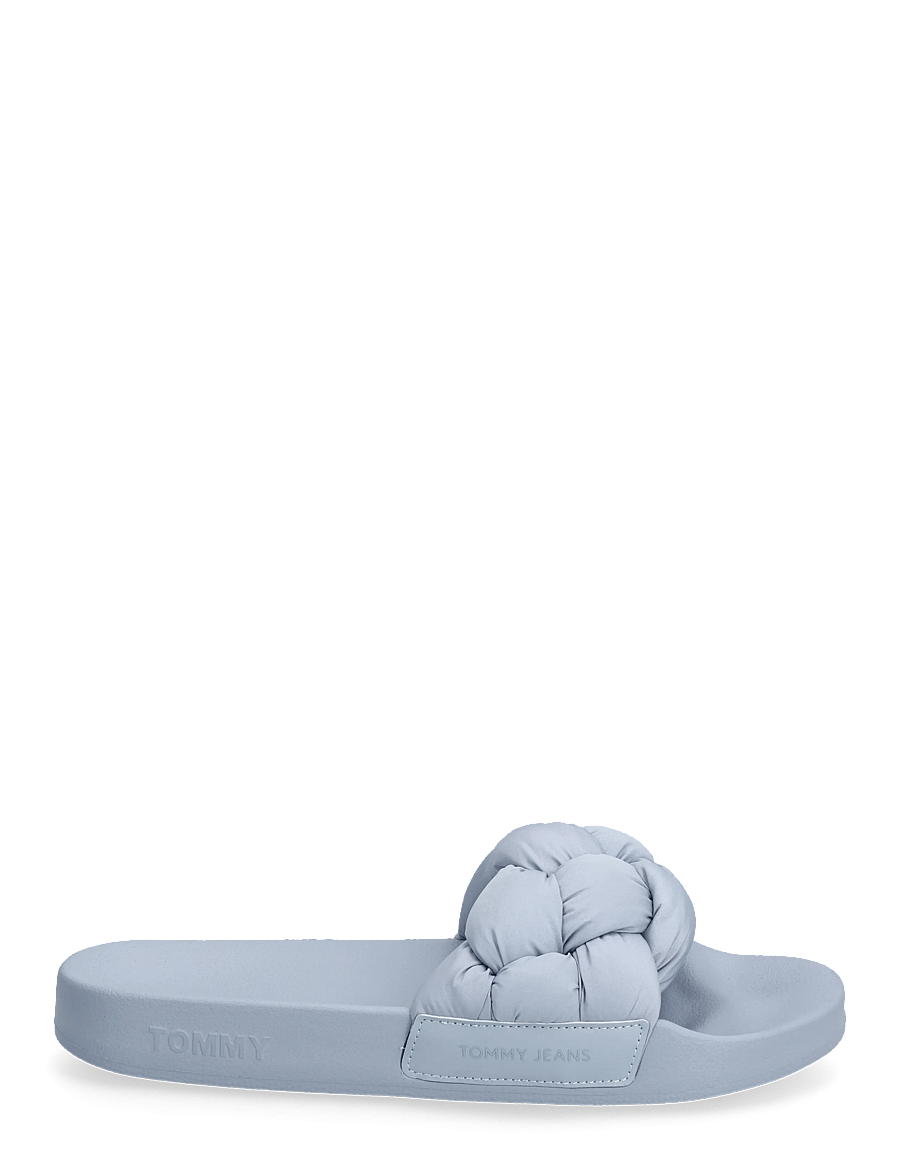 Tommy Hilfiger - TJW BRAIDED SLIDES - badtofflor - soaring skies - 1