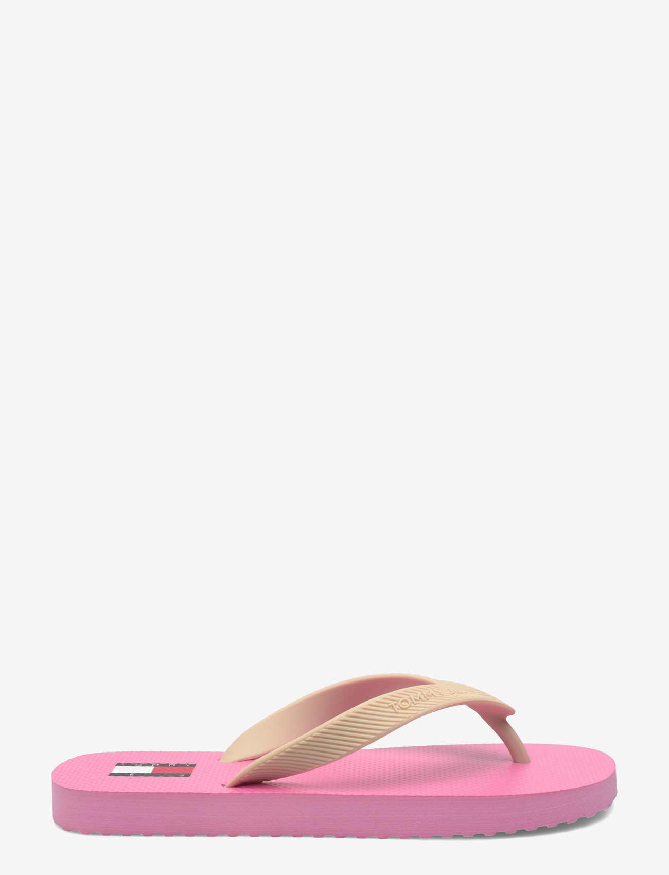 Tommy Hilfiger - TJW LOGO SUMMER SANDAL - flip flops - synthetic pink white clay - 1