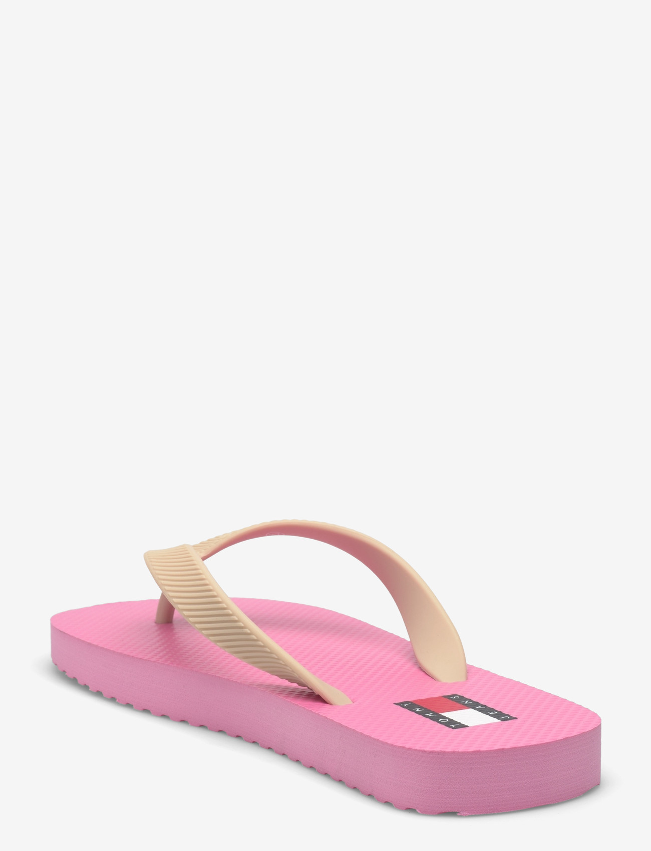 Tommy Hilfiger - TJW LOGO SUMMER SANDAL - flip flops - synthetic pink white clay - 2