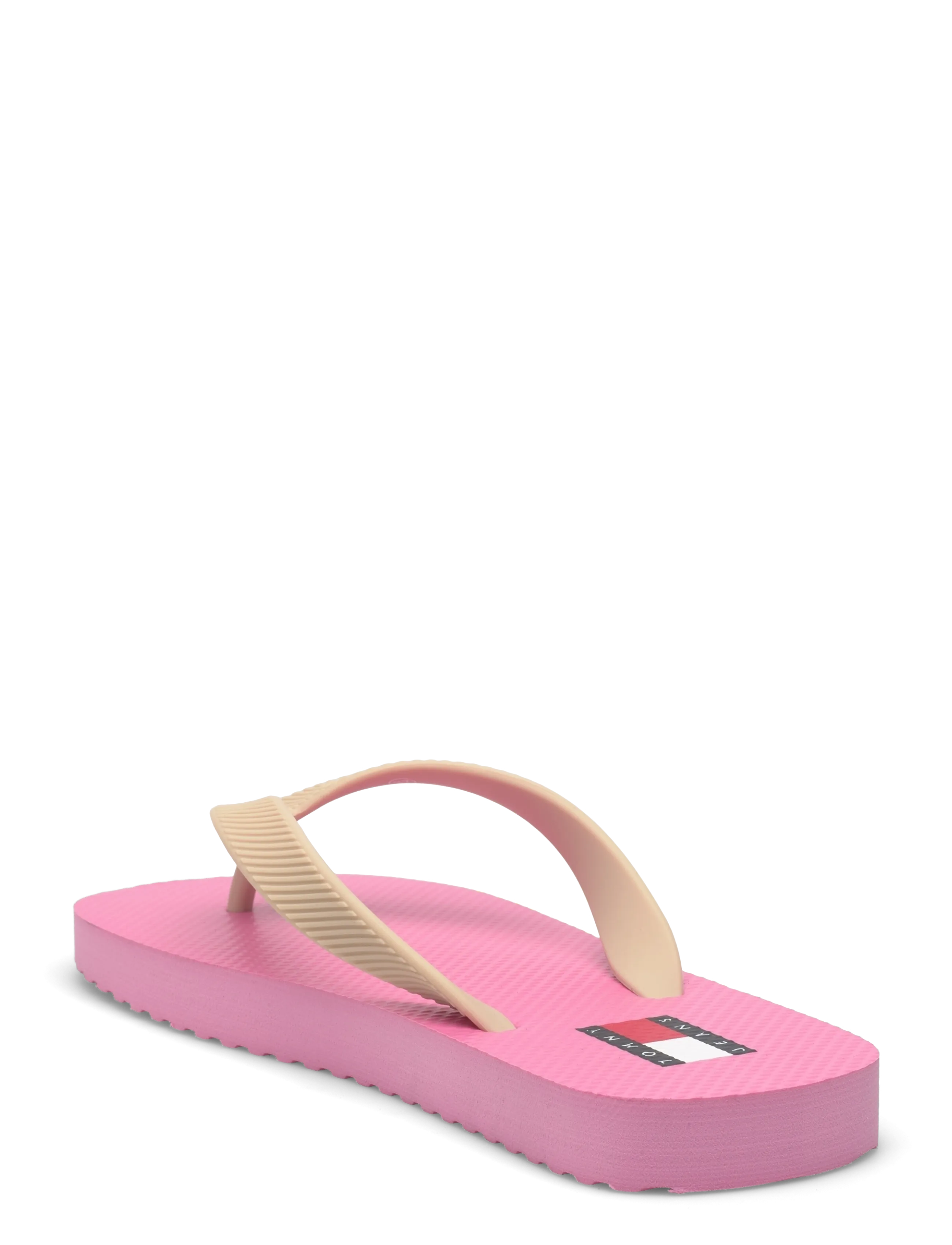 Tommy Hilfiger - TJW LOGO SUMMER SANDAL - klipklapper - synthetic pink white clay - 2
