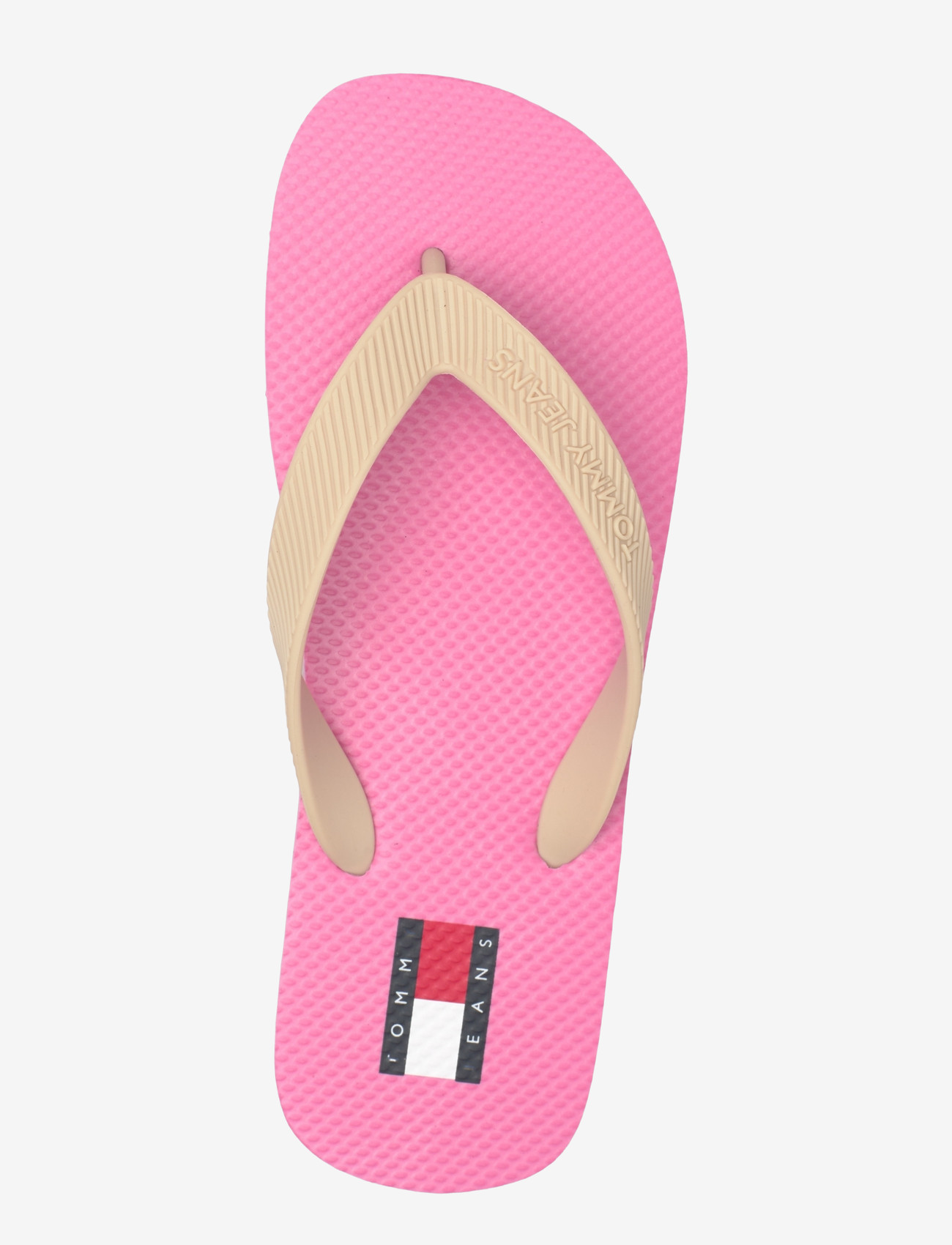Tommy Hilfiger - TJW LOGO SUMMER SANDAL - flip flops - synthetic pink white clay - 3