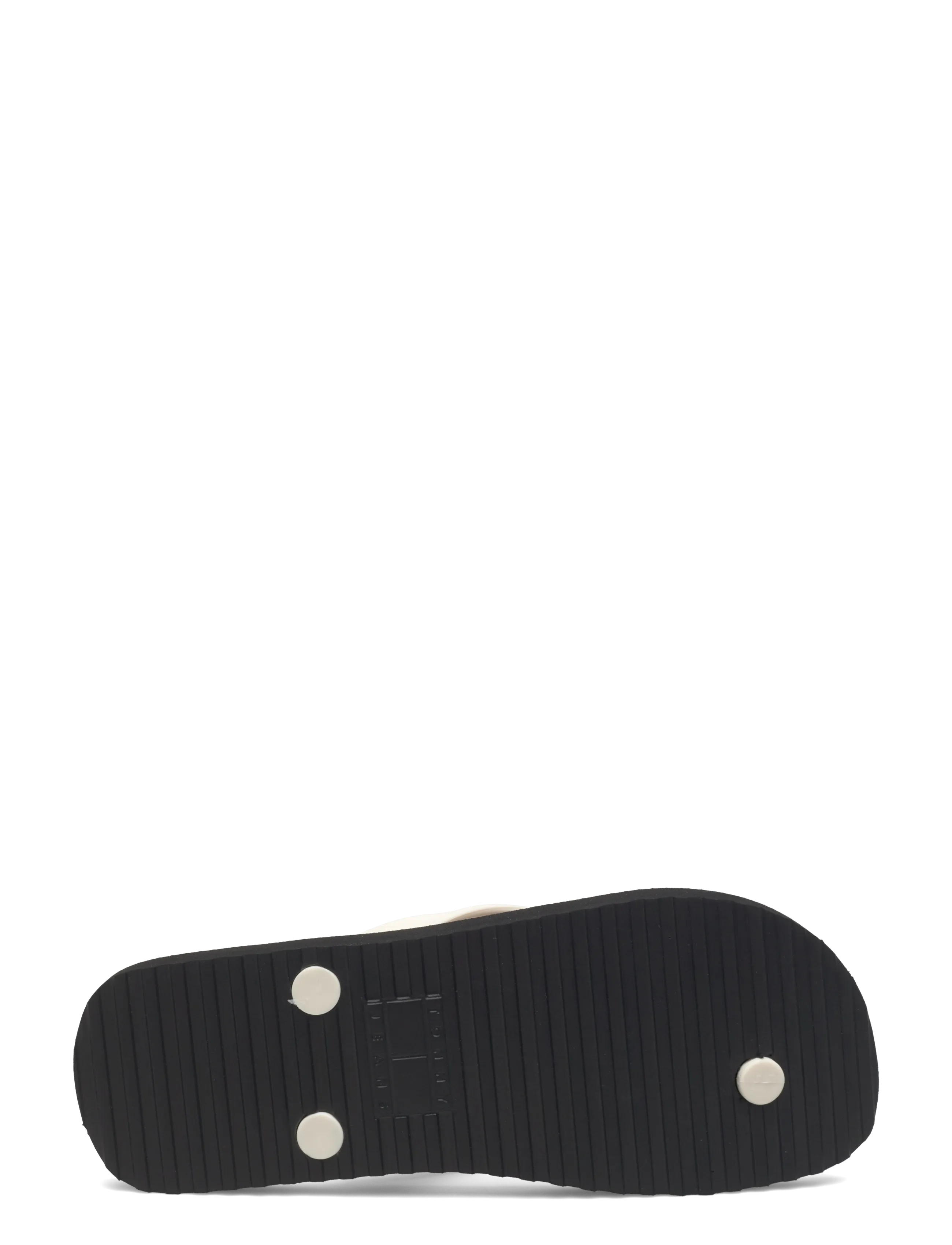 Tommy Hilfiger - TJW LOGO SUMMER SANDAL - klipklapper - black ecru - 4