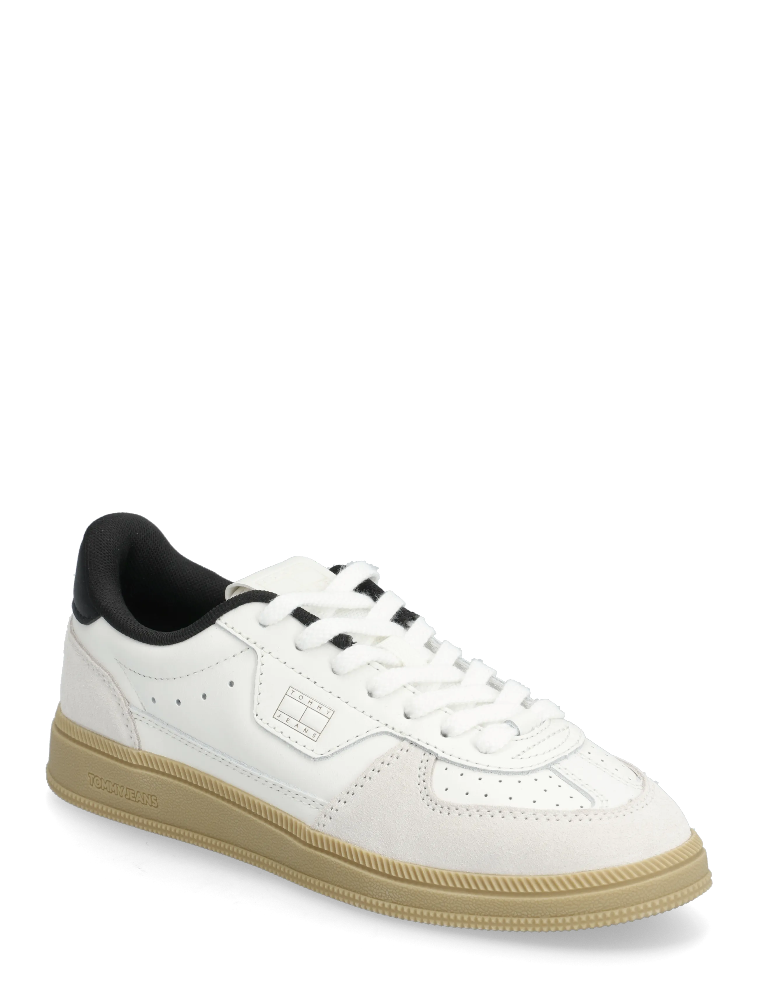 Tommy Hilfiger THE GREENWICH EDGE LEATHER - Nyheter - ECRU BLACK / white