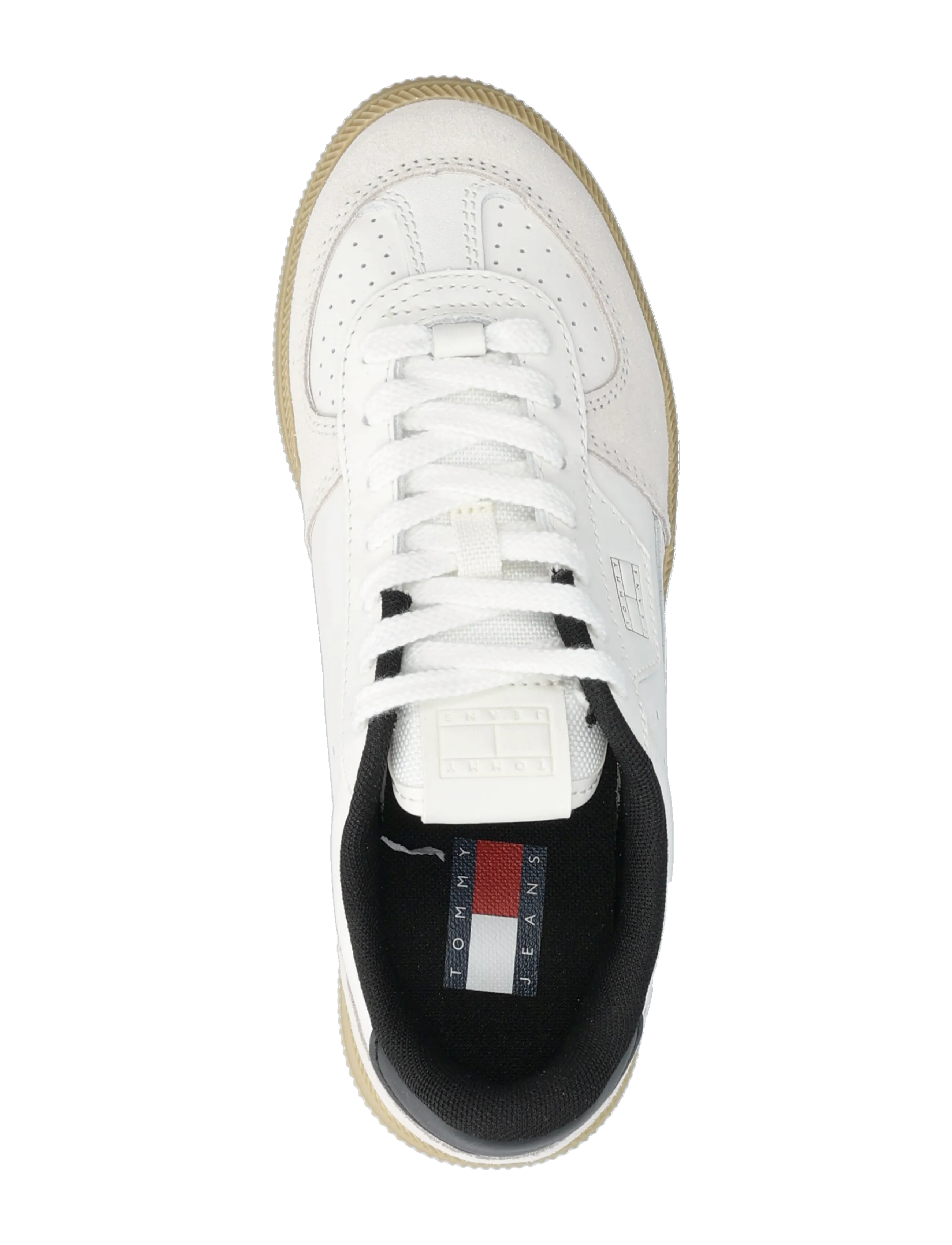 Tommy Hilfiger - THE GREENWICH EDGE LEATHER - ferming - ecru black - 3