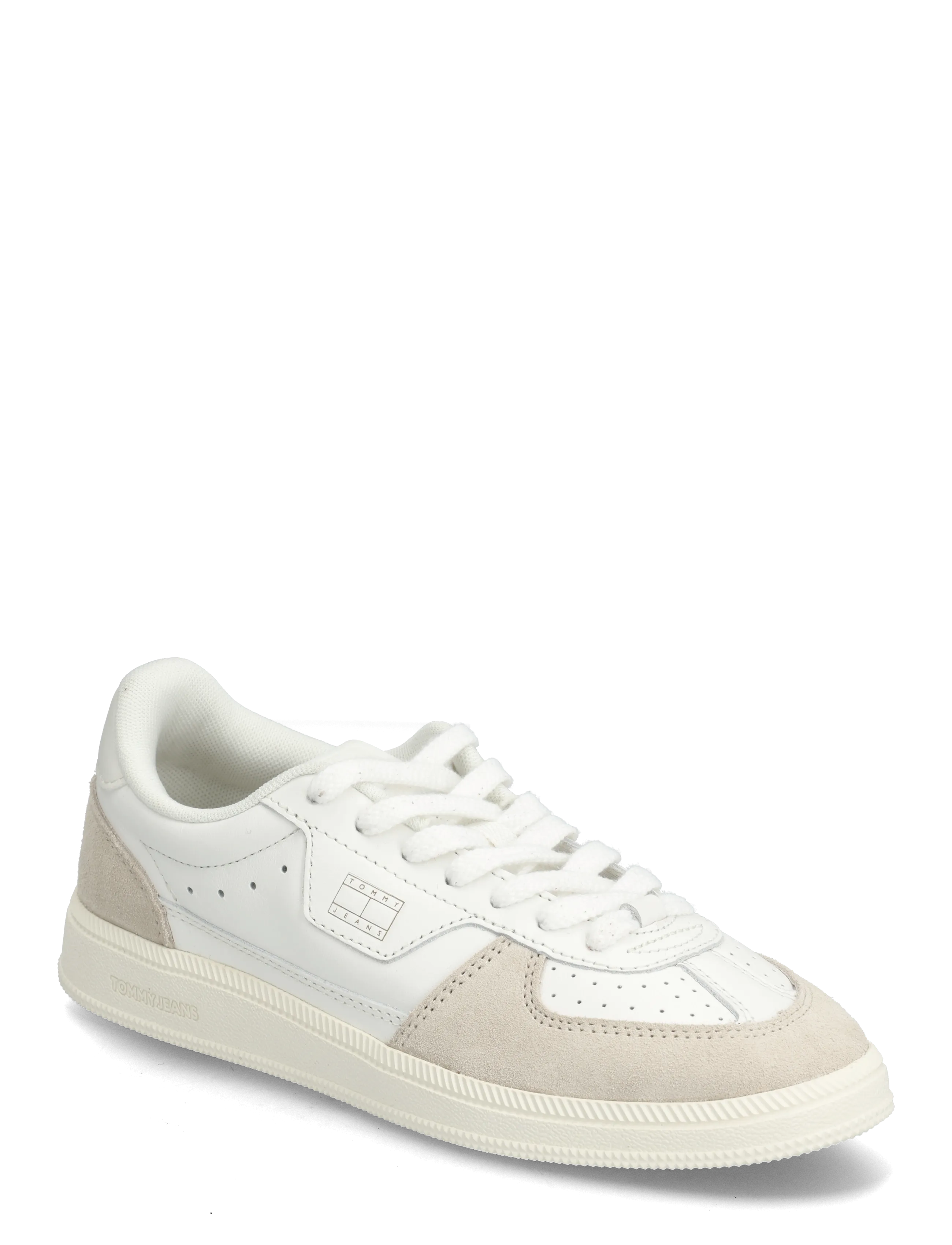 TOMMY HILFIGER The Greenwich Edge Leder Weiß - 41 - Damen