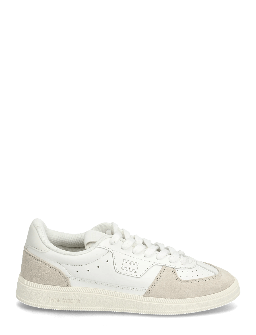 Tommy Hilfiger - THE GREENWICH EDGE LEATHER - konfirmation - ecru newsprint - 1