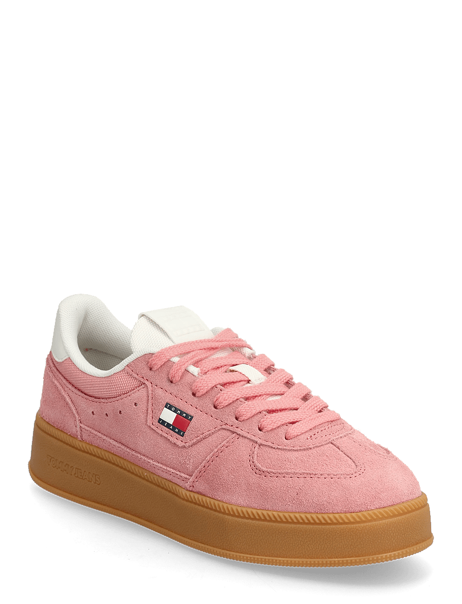 Tommy Hilfiger - THE GREENWICH EDGE MAX SUEDE - låga sneakers - enchanted pink - 0