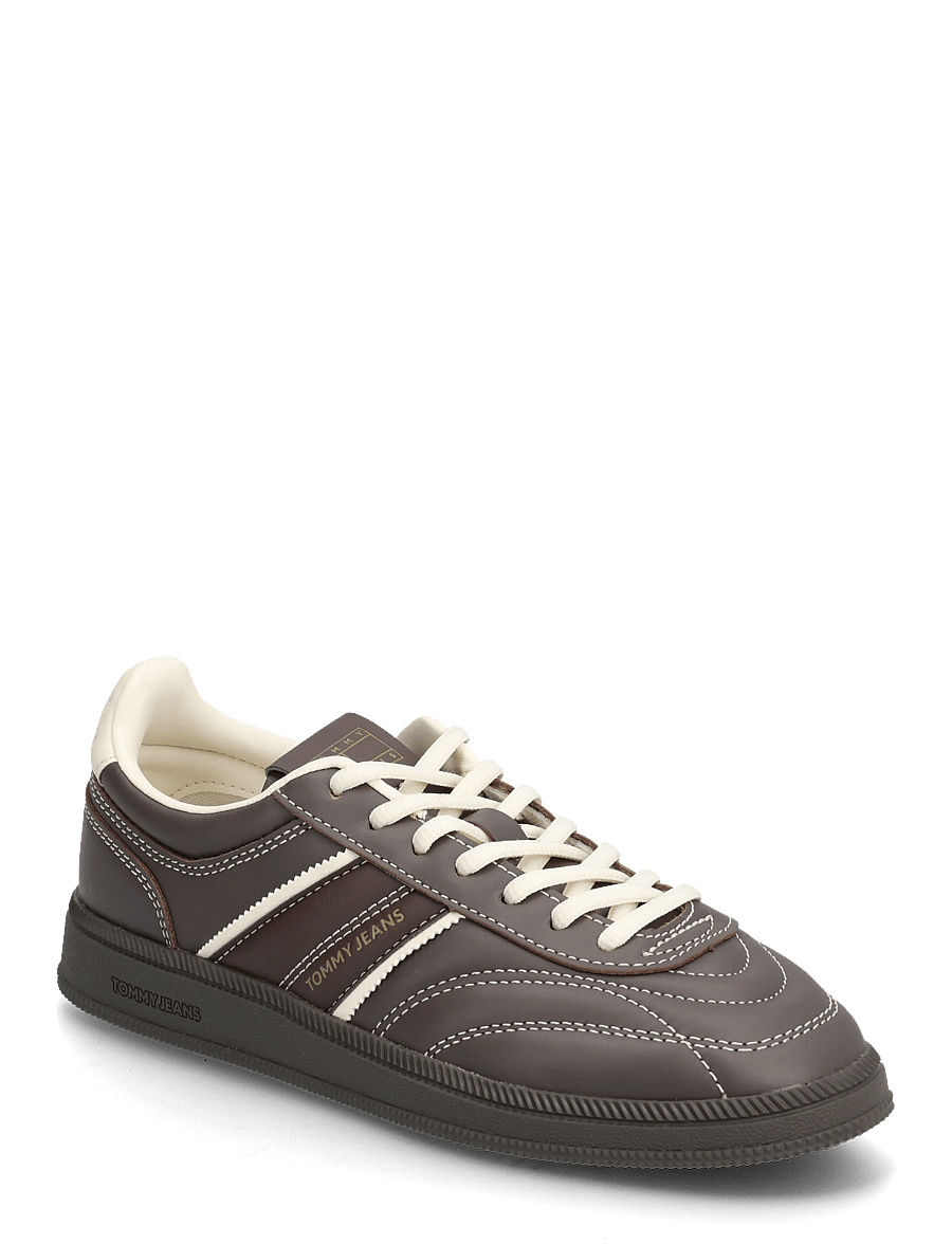 Tommy Hilfiger - THE GREENWICH EDGE LEATHER - low tops - black walnut - 0