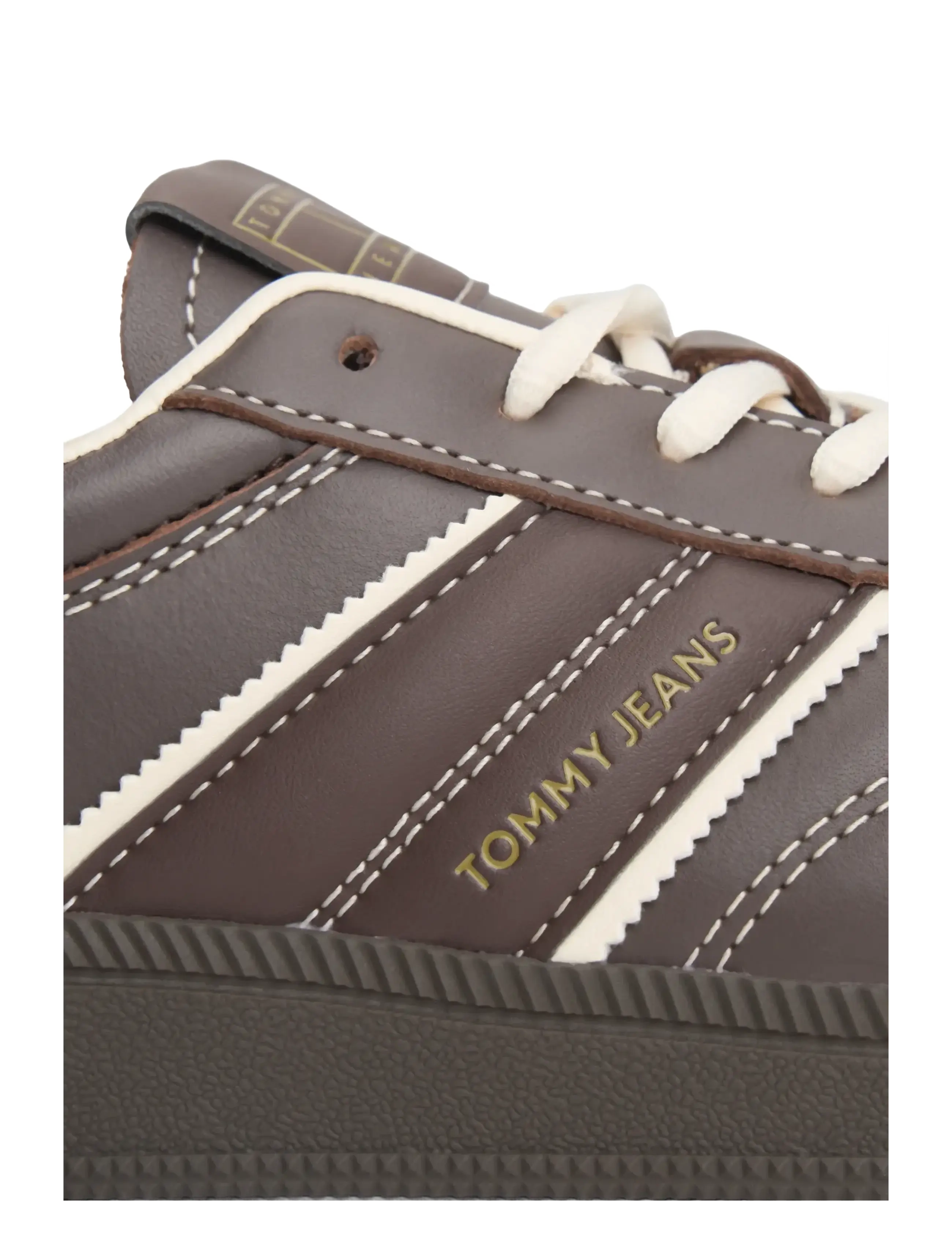Tommy Hilfiger - THE GREENWICH EDGE LEATHER - niedrige sneakers - black walnut - 5