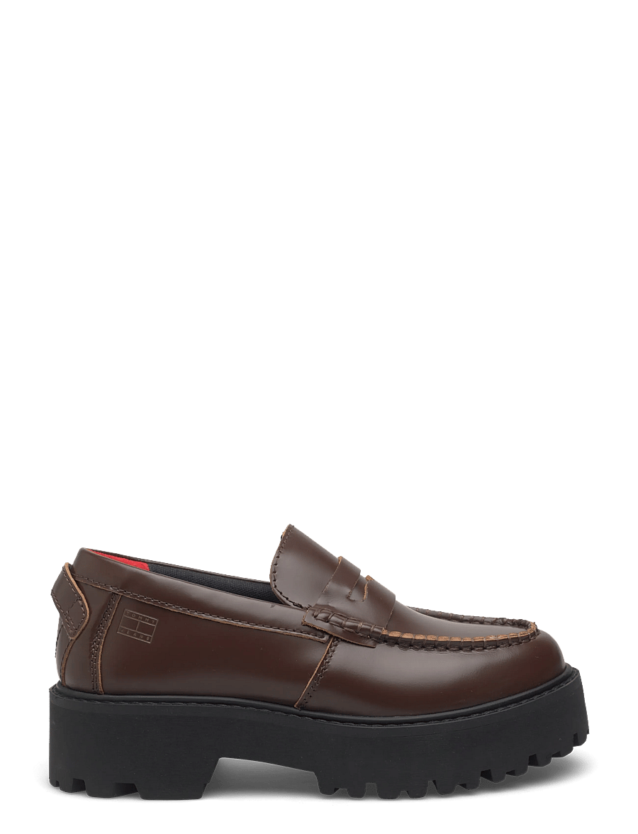 Tommy Hilfiger - ARCHIVE 01 LEATHER LOAFER - modetrends - legacy brown - 1