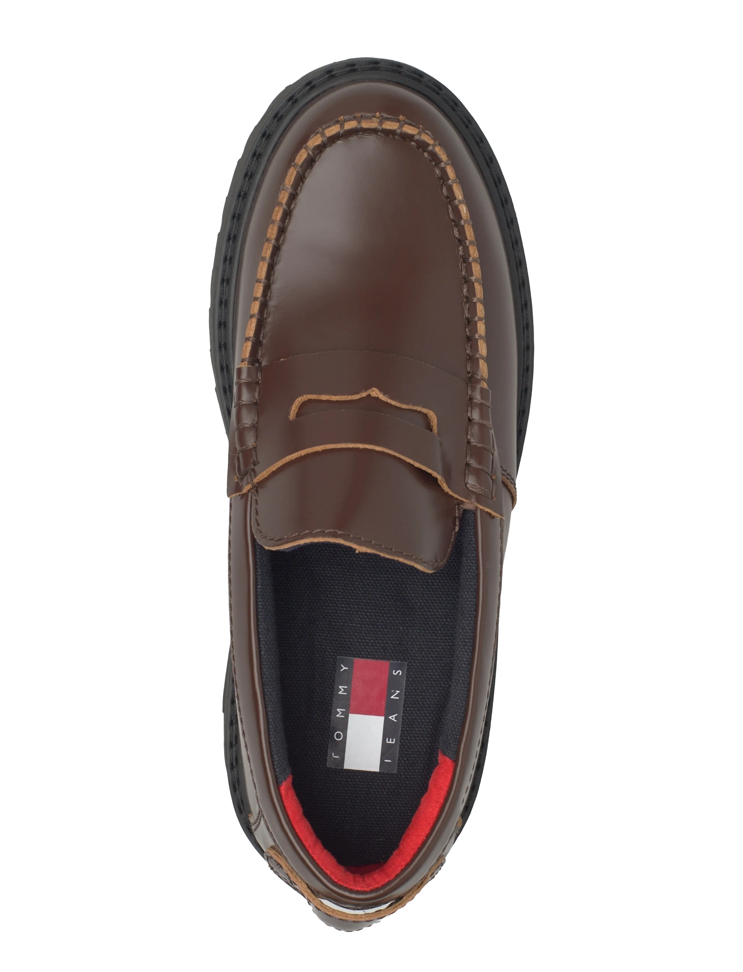 Tommy Hilfiger - ARCHIVE 01 LEATHER LOAFER - mode trends - legacy brown - 3
