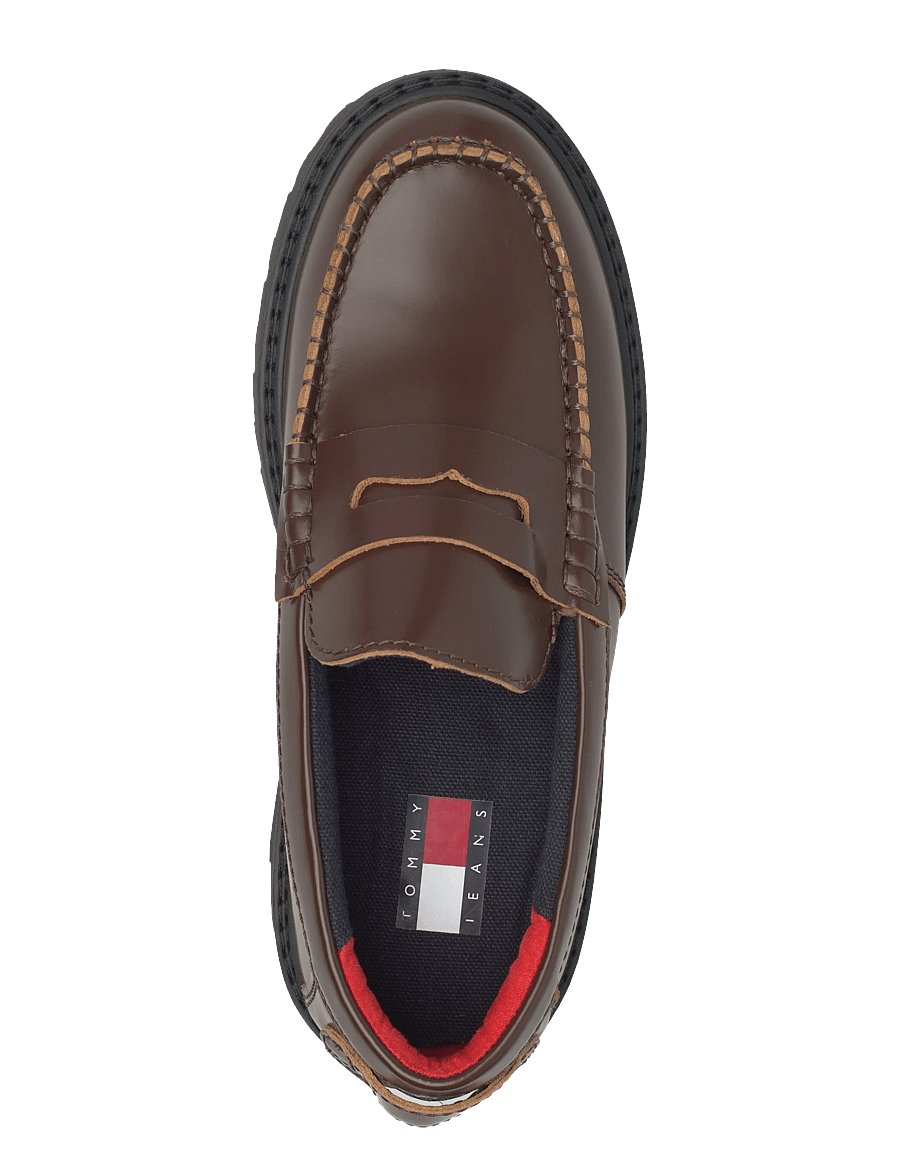 Tommy Hilfiger - ARCHIVE 01 LEATHER LOAFER - modetrends - legacy brown - 3