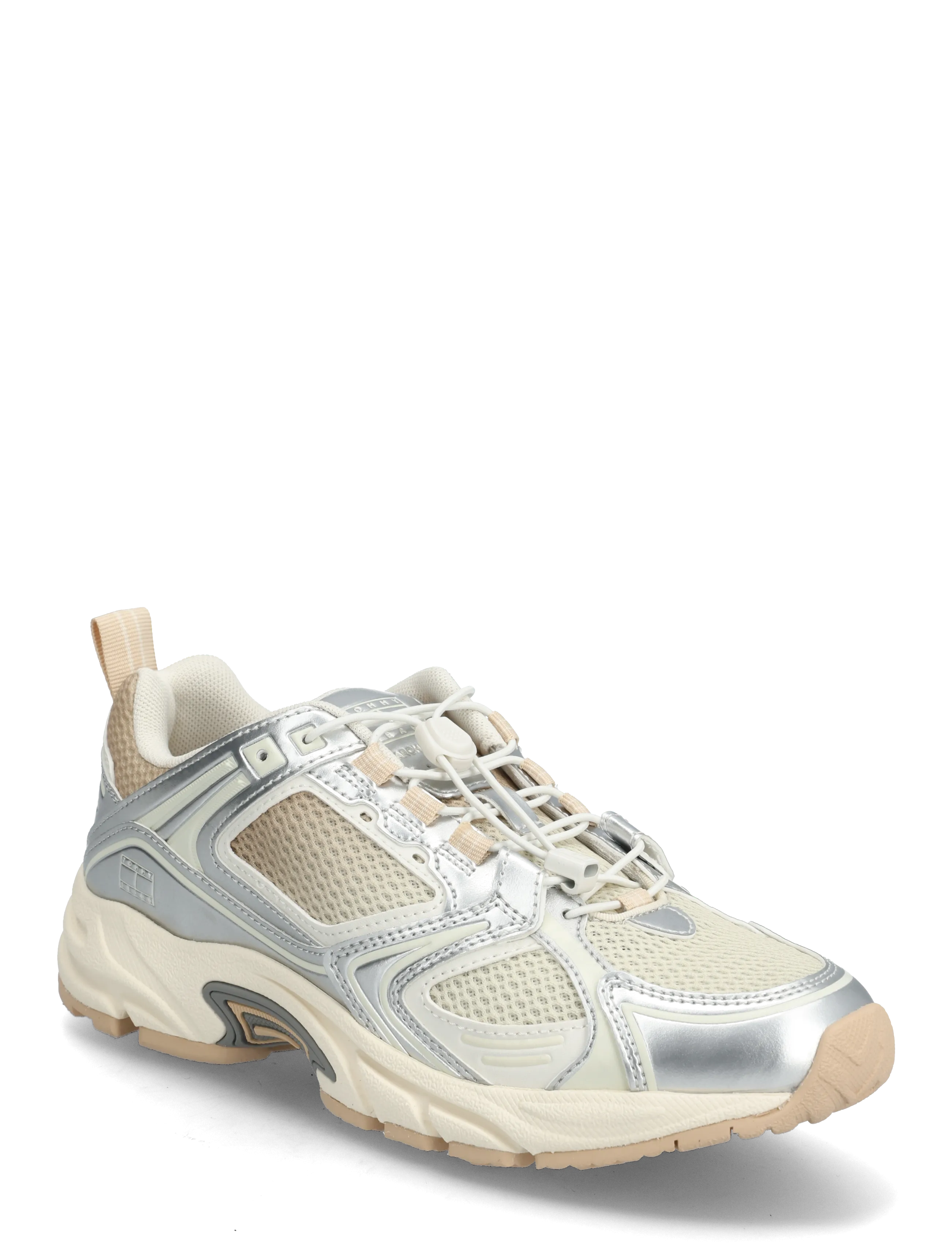 Tommy Hilfiger ARCHIVE 97 GRADIENT - Niedrige Sneakers - NEWSPRINT TRENCH / silver