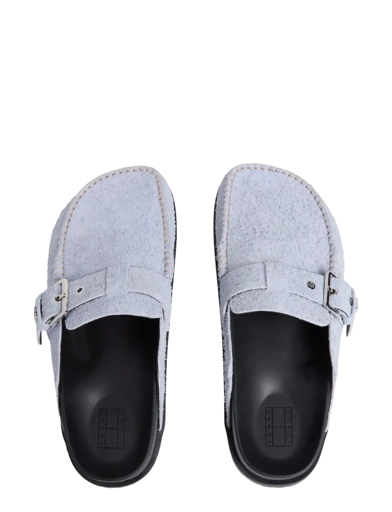 Tommy Hilfiger - TJW COMFORT SUEDE MULE - mules plates - soaring skies - 4