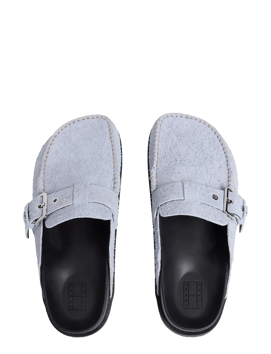 Tommy Hilfiger - TJW COMFORT SUEDE MULE - mules plates - soaring skies - 4