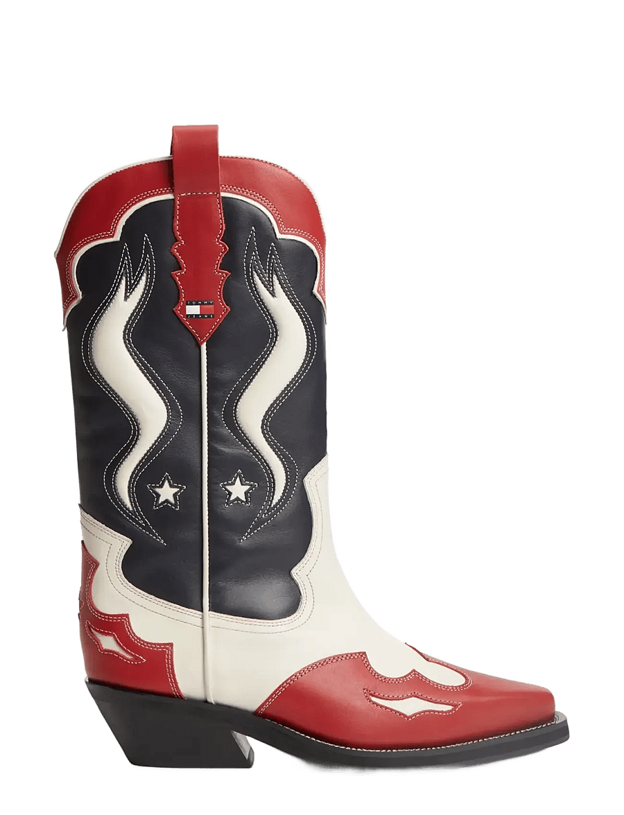 Tommy Hilfiger - ARCHIVE COWBOY BOOT LEATHER - cowboy-stiefel - rwb - 5