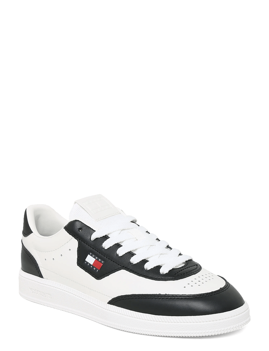 Tommy Hilfiger - THE GREENWICH EDGE LTR - madala säärega tossud - ecru black - 0